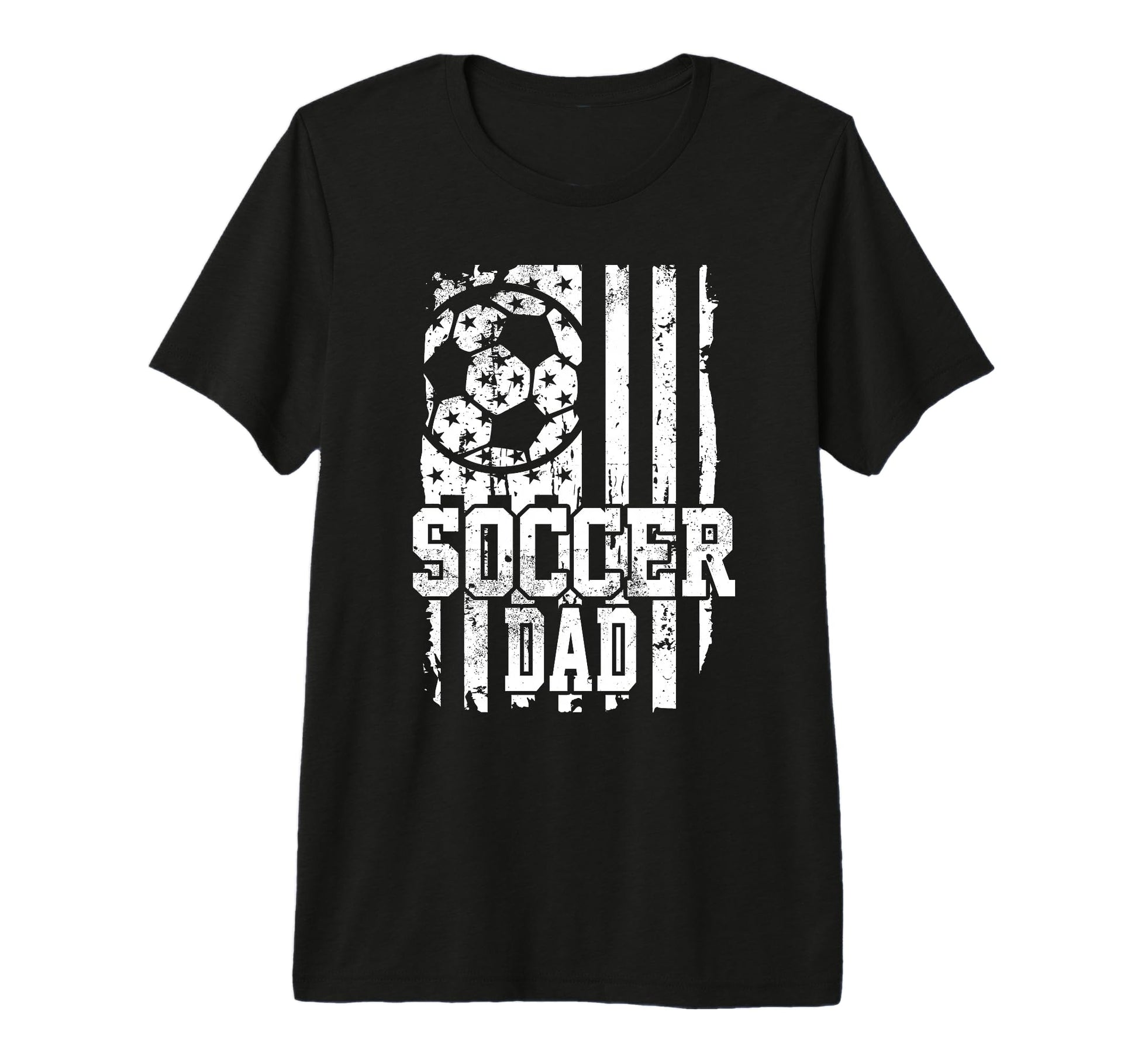 Usa Flag Soccer Dad Soccer Game Day T-Shirt - Streetwear Style Unisex - T-Shirt, Sweatshirt, Hoodie