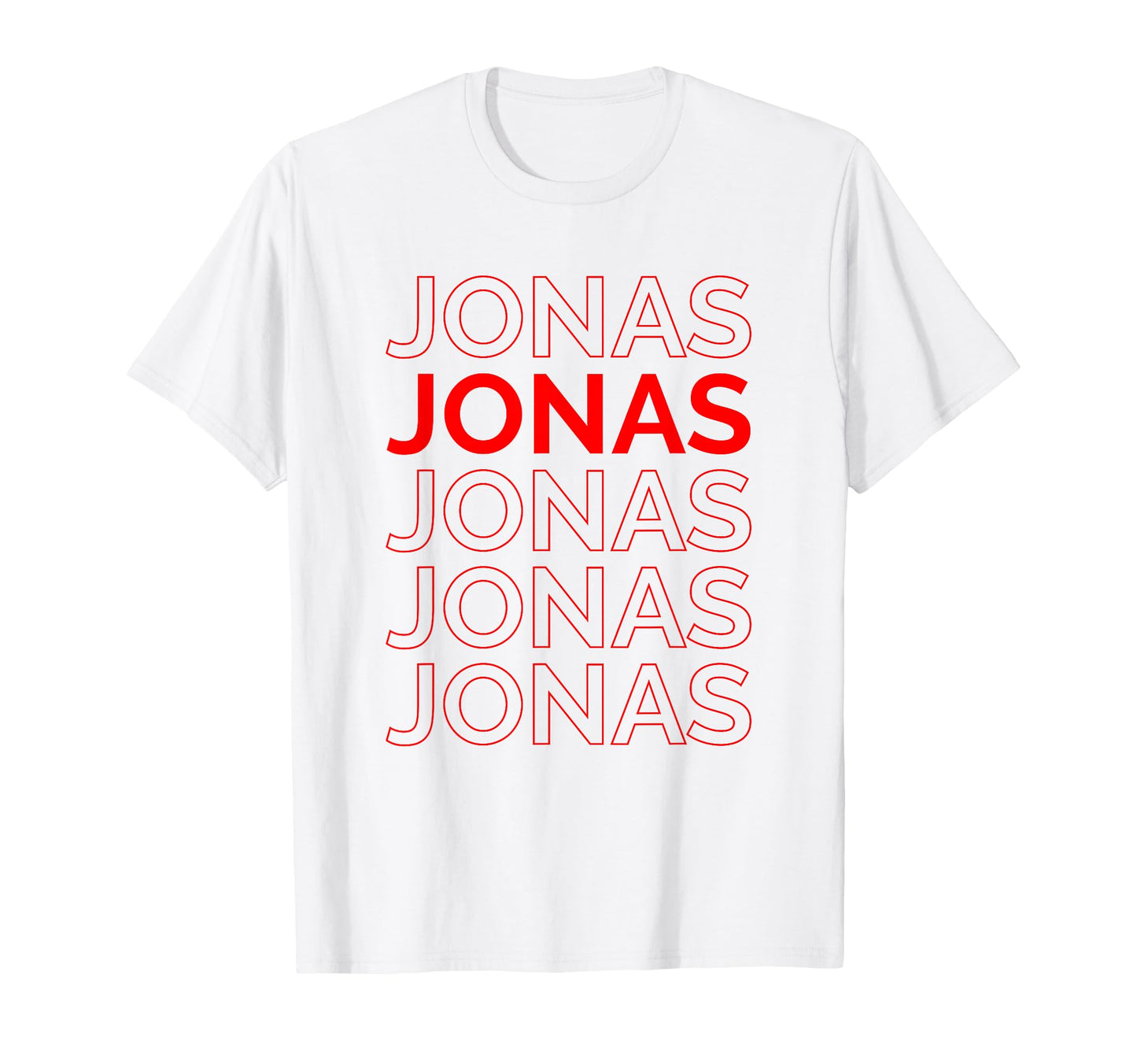 Jonas First Name Pride Personalised T-Shirt - Streetwear Style Men Women - T-Shirt, Sweatshirt, Hoodie