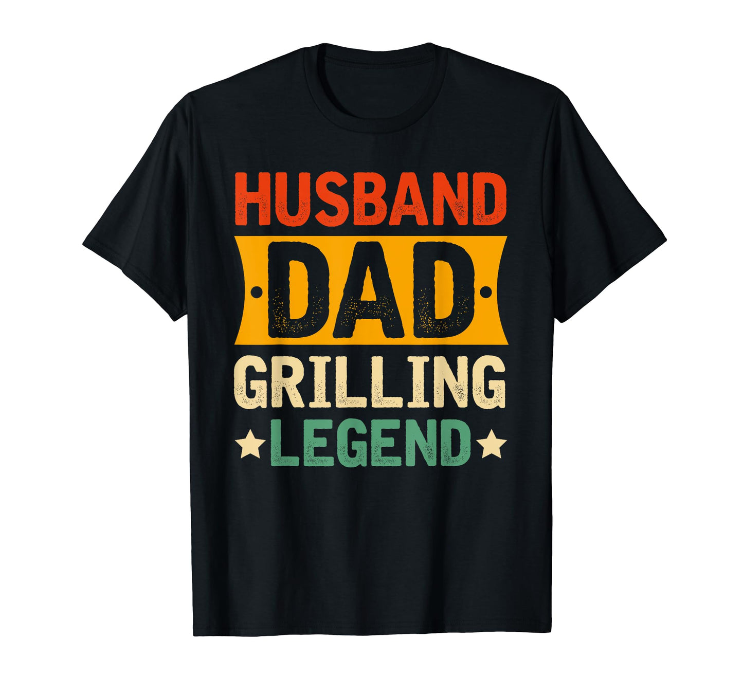 Husband Dad Grilling Legend T-Shirt - Fun Novelty Design for Adults - T-Shirt, Sweatshirt, Hoodie