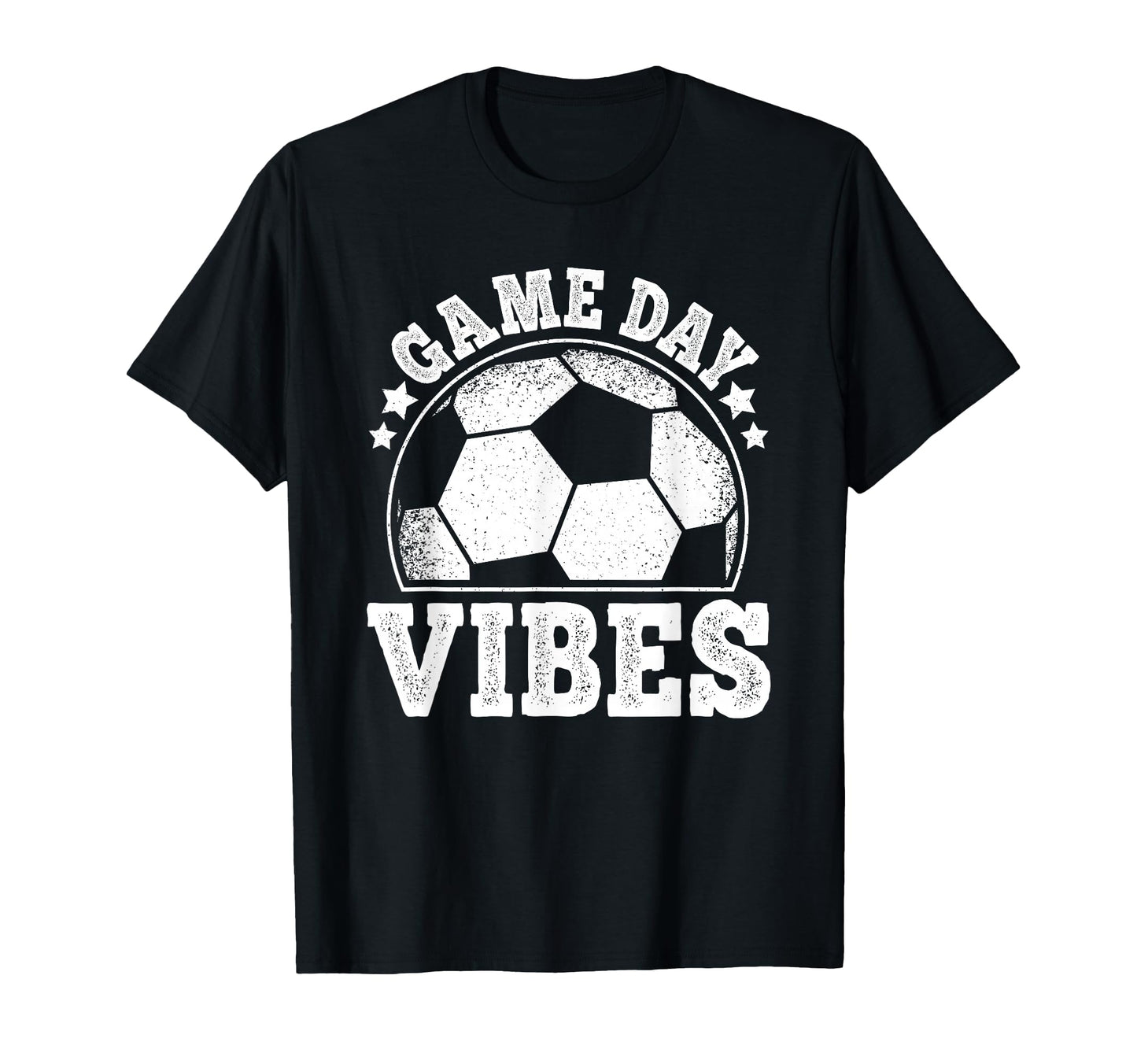 Game Day Vibes Soccer Funny Soccer T-Shirt - Graphic Print for Adults - T-Shirt, Sweatshirt, Hoodie