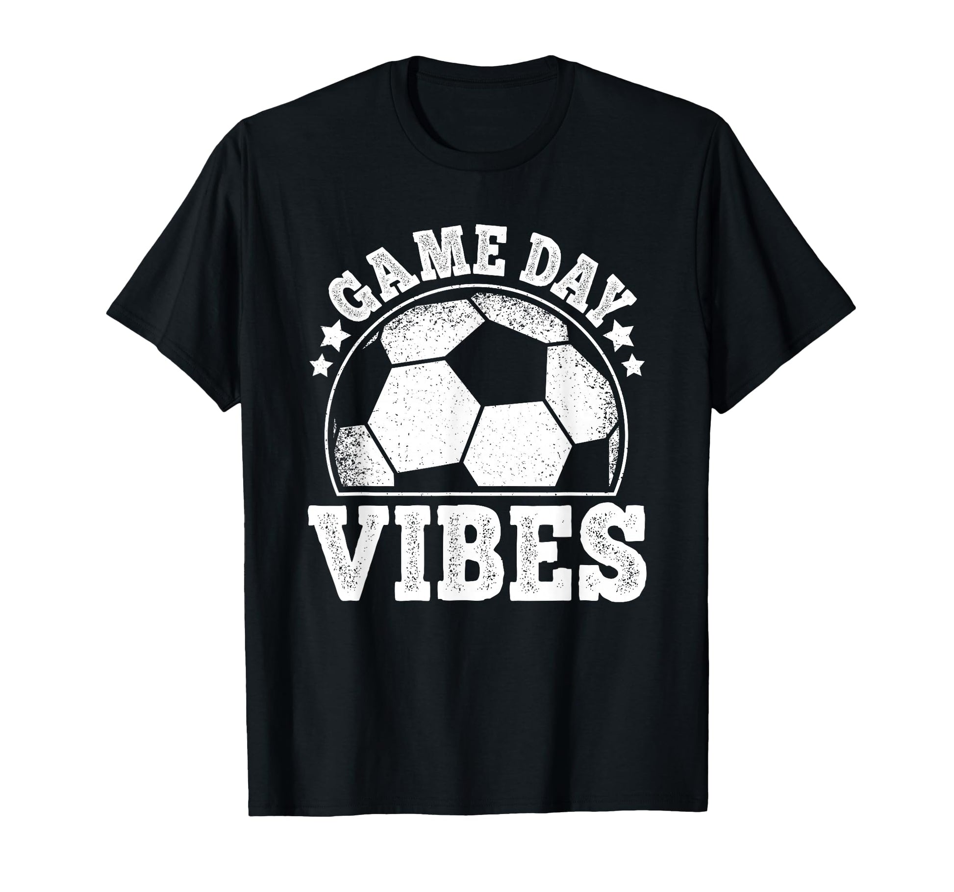 Game Day Vibes Soccer Funny Soccer T-Shirt - Graphic Print for Adults - T-Shirt, Sweatshirt, Hoodie