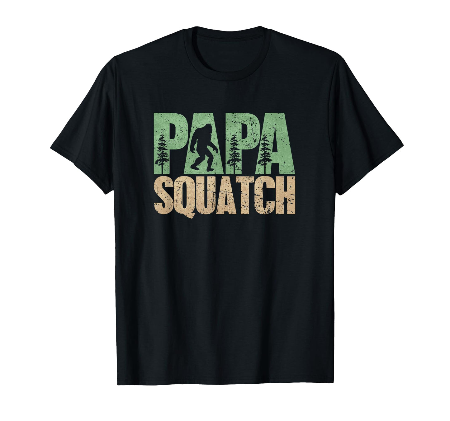 Bigfoot Papa Daddy Dad Sasquatch Yeti T-Shirt - Trendy Graphic Unisex - T-Shirt, Sweatshirt, Hoodie