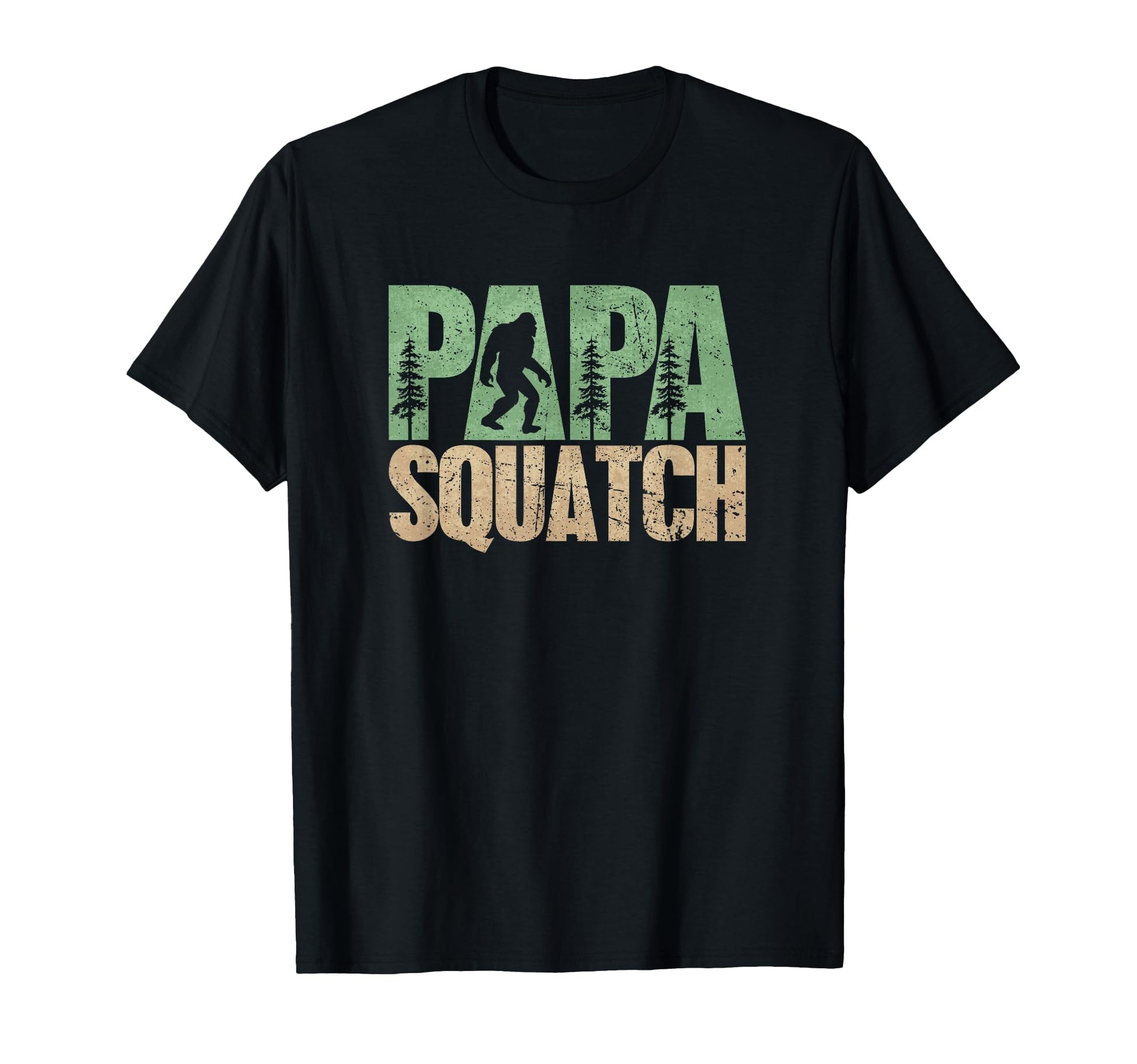 Bigfoot Papa Daddy Dad Sasquatch Yeti T-Shirt - Trendy Graphic Unisex - T-Shirt, Sweatshirt, Hoodie