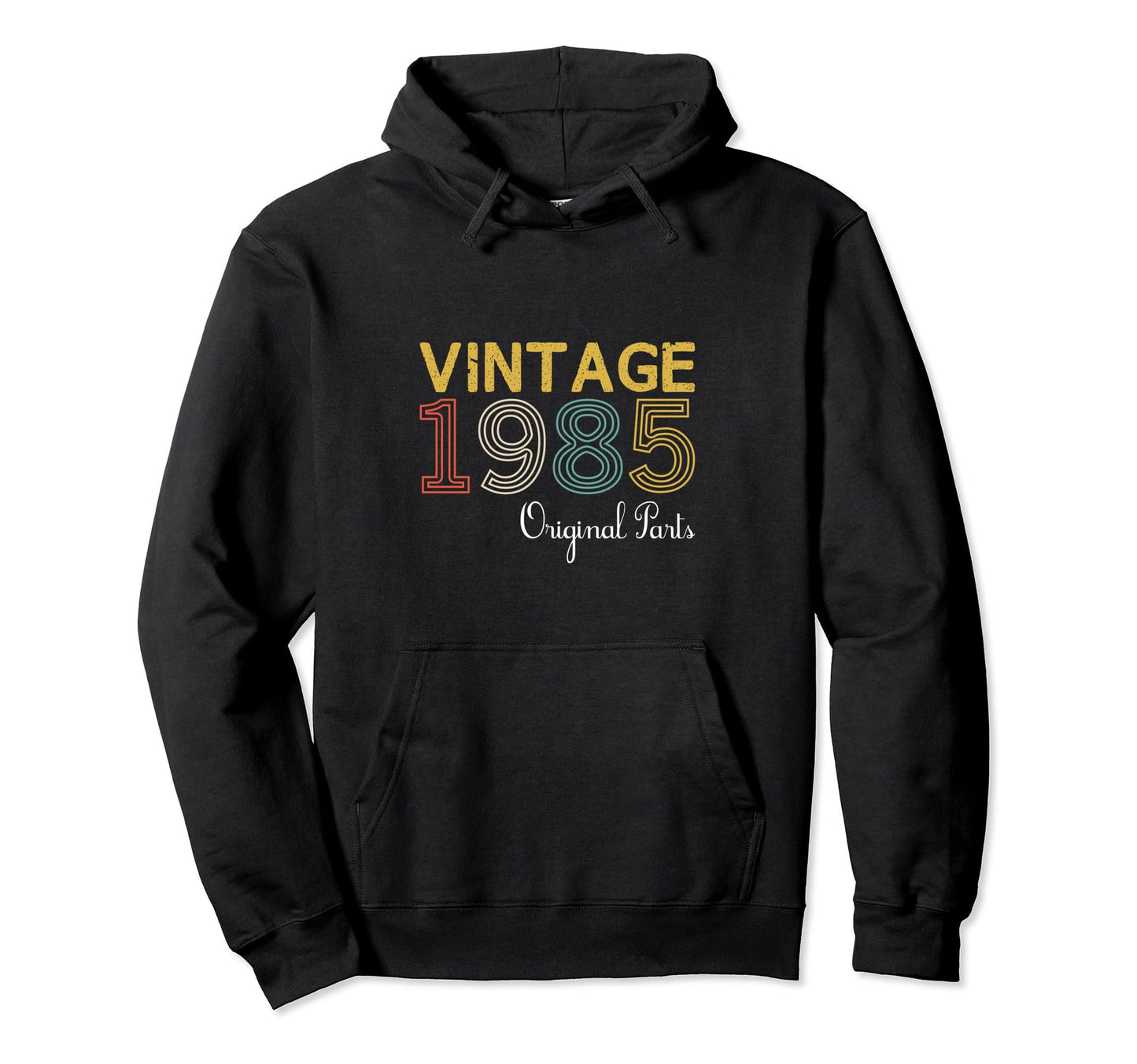 Year 1985 Gift Birthday Mom Dad Hoodie - Custom Art Print for Adults - T-Shirt, Sweatshirt, Hoodie