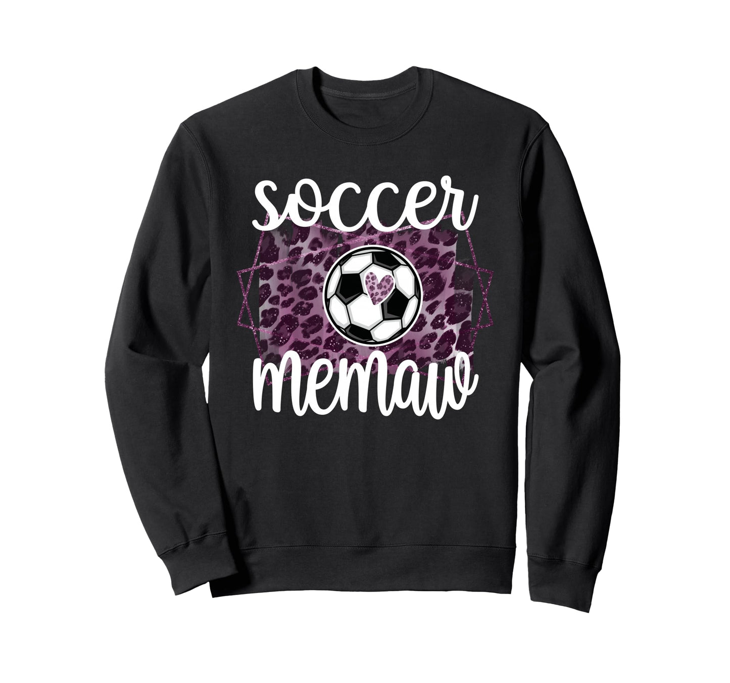 Soccer Memaw Grandma Memaw Soccer Sweatshirt - Novelty Apparel for Adults - T-Shirt, Sweatshirt, Hoodie
