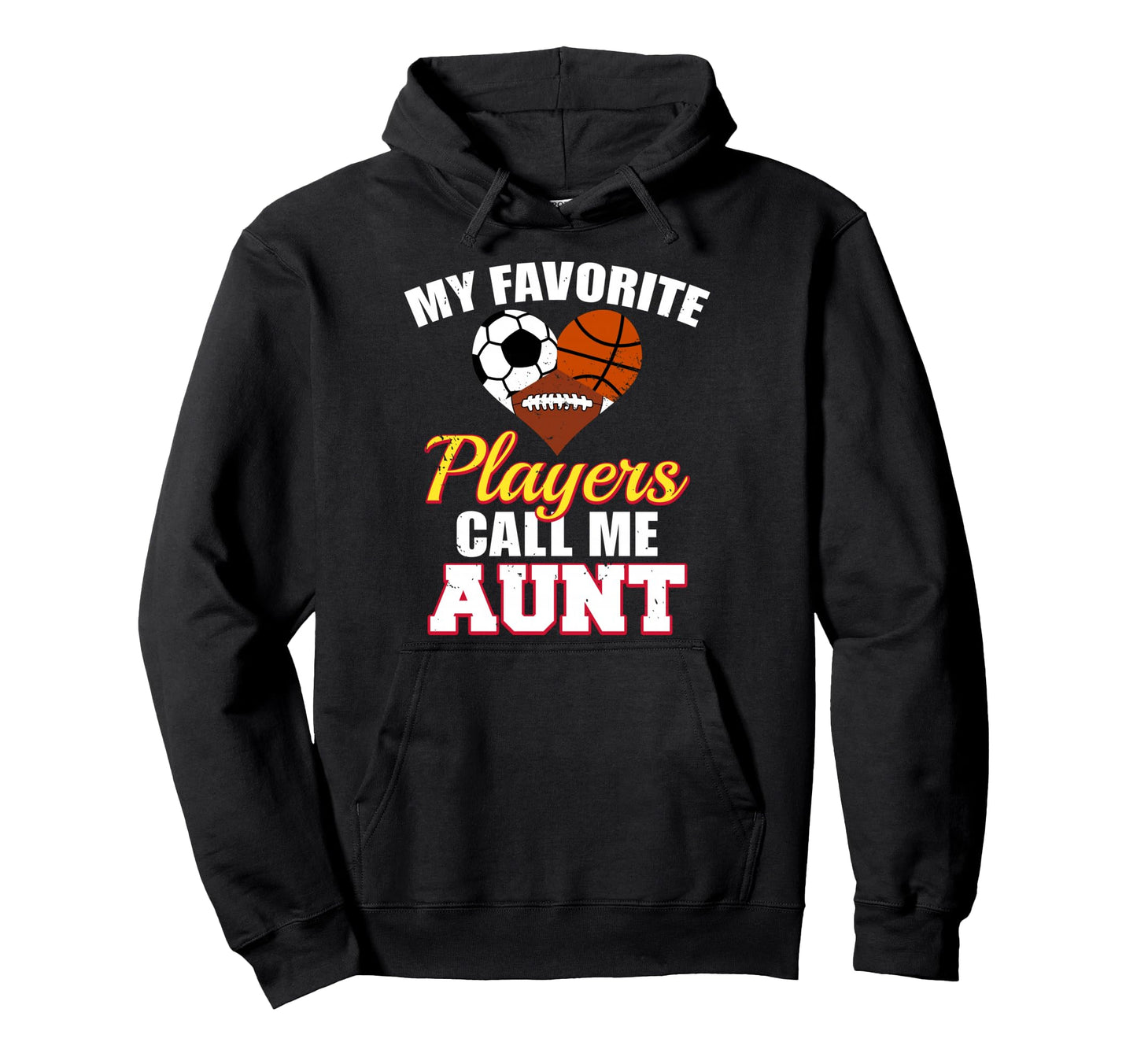 My Favorite Soccer Basketball Football Hoodie - Aesthetic Graphic Unisex - T-Shirt, Sweatshirt, Hoodie