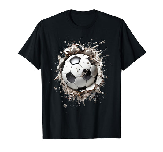 Amazing 3D Soccer T-Shirt - Trendy Graphic Unisex - T-Shirt, Sweatshirt, Hoodie