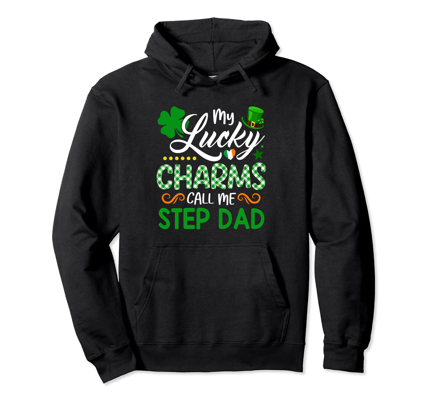 St Patricks Day Shamrock My Lucky Charms Hoodie - Unique Graphic Unisex - T-Shirt, Sweatshirt, Hoodie