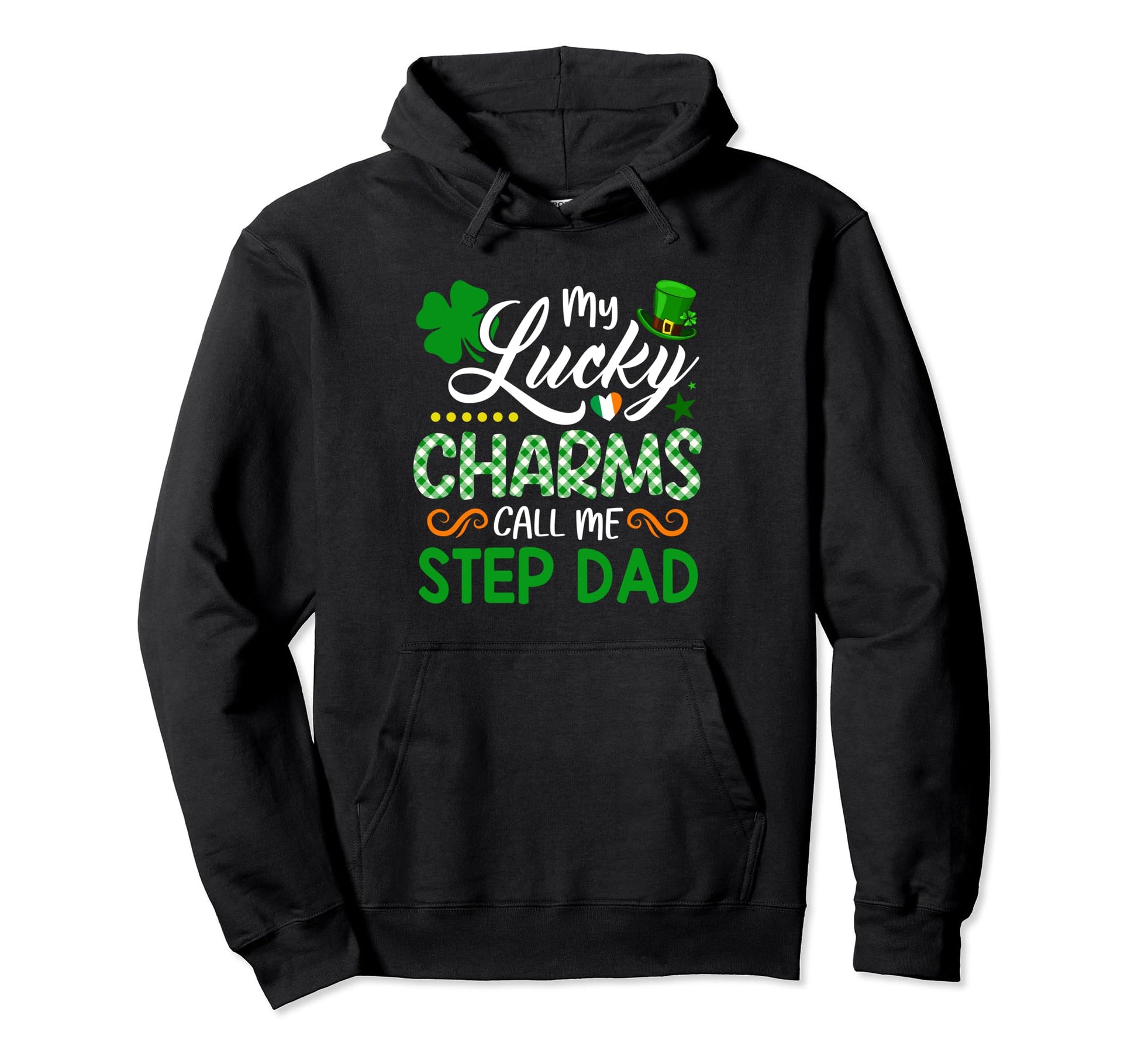St Patricks Day Shamrock My Lucky Charms Hoodie - Unique Graphic Unisex - T-Shirt, Sweatshirt, Hoodie