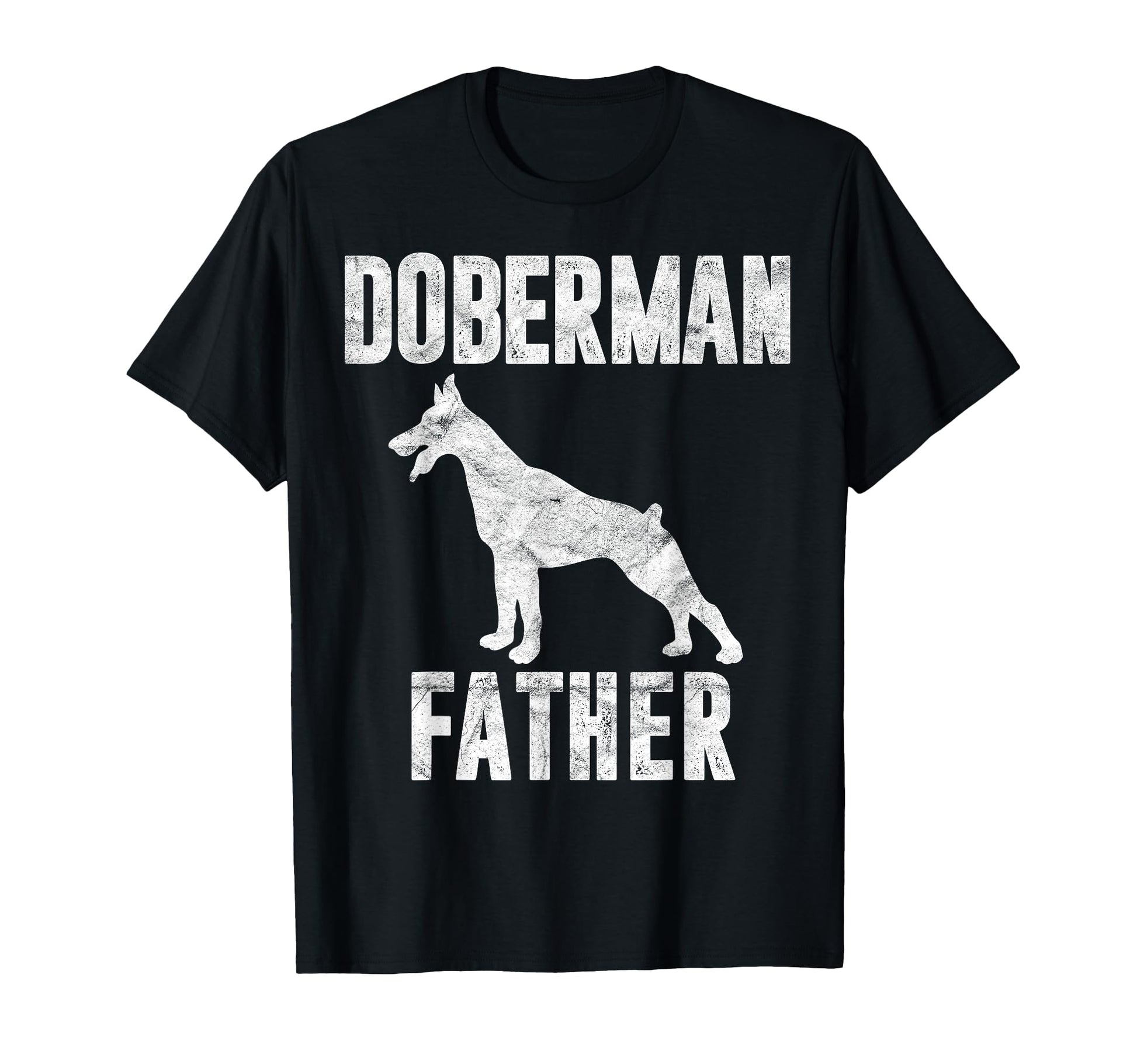 Doberman Dad Gift Dog Daddy T-Shirt - Minimalist Print for Adults - T-Shirt, Sweatshirt, Hoodie