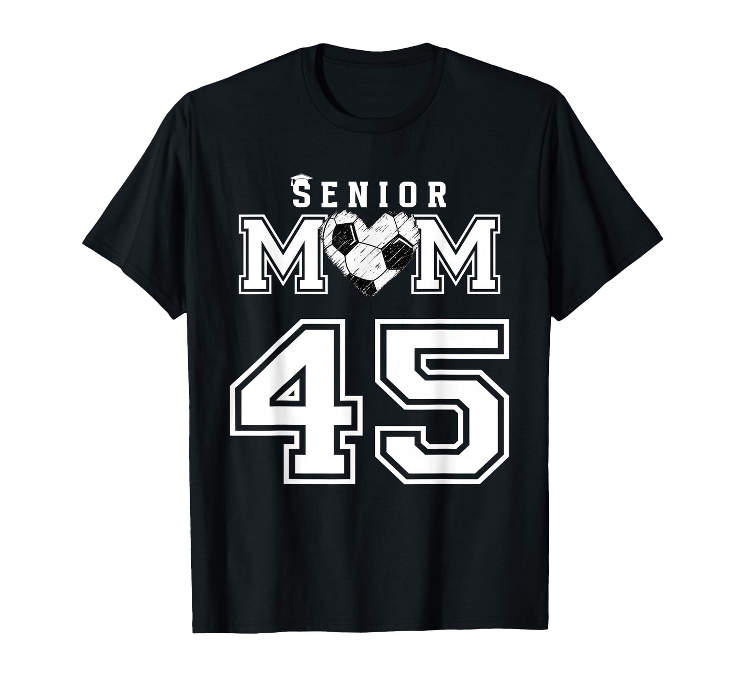 Proud Senior Soccer Mom Custom T-Shirt - Aesthetic Graphic for Adults - T-Shirt, Sweatshirt, Hoodie