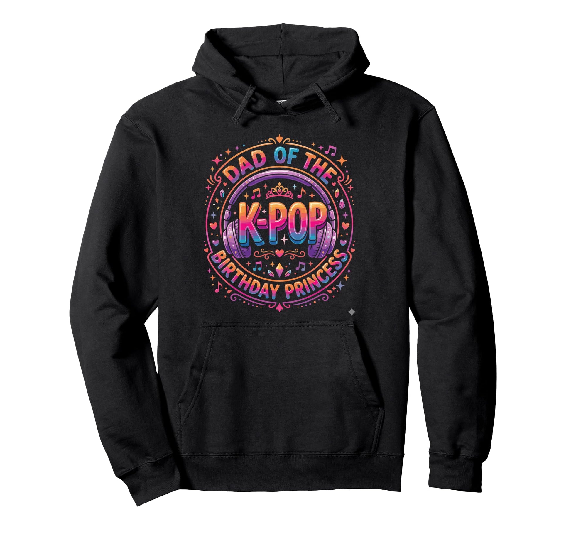 Korean Music Princess Dad K Pop Hoodie - Custom Art Print for Adults - T-Shirt, Sweatshirt, Hoodie