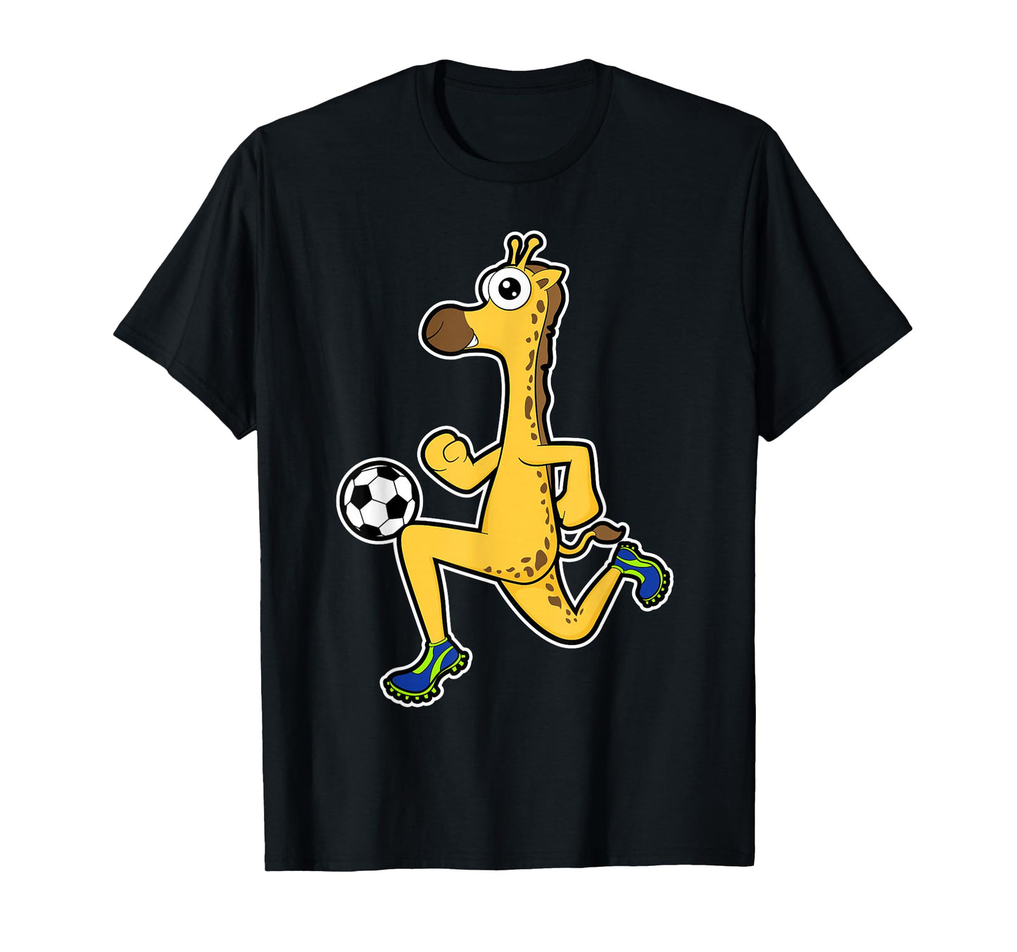 Giraffe Soccer Player Soccer Sports T-Shirt - Streetwear Style Men Women - T-Shirt, Sweatshirt, Hoodie