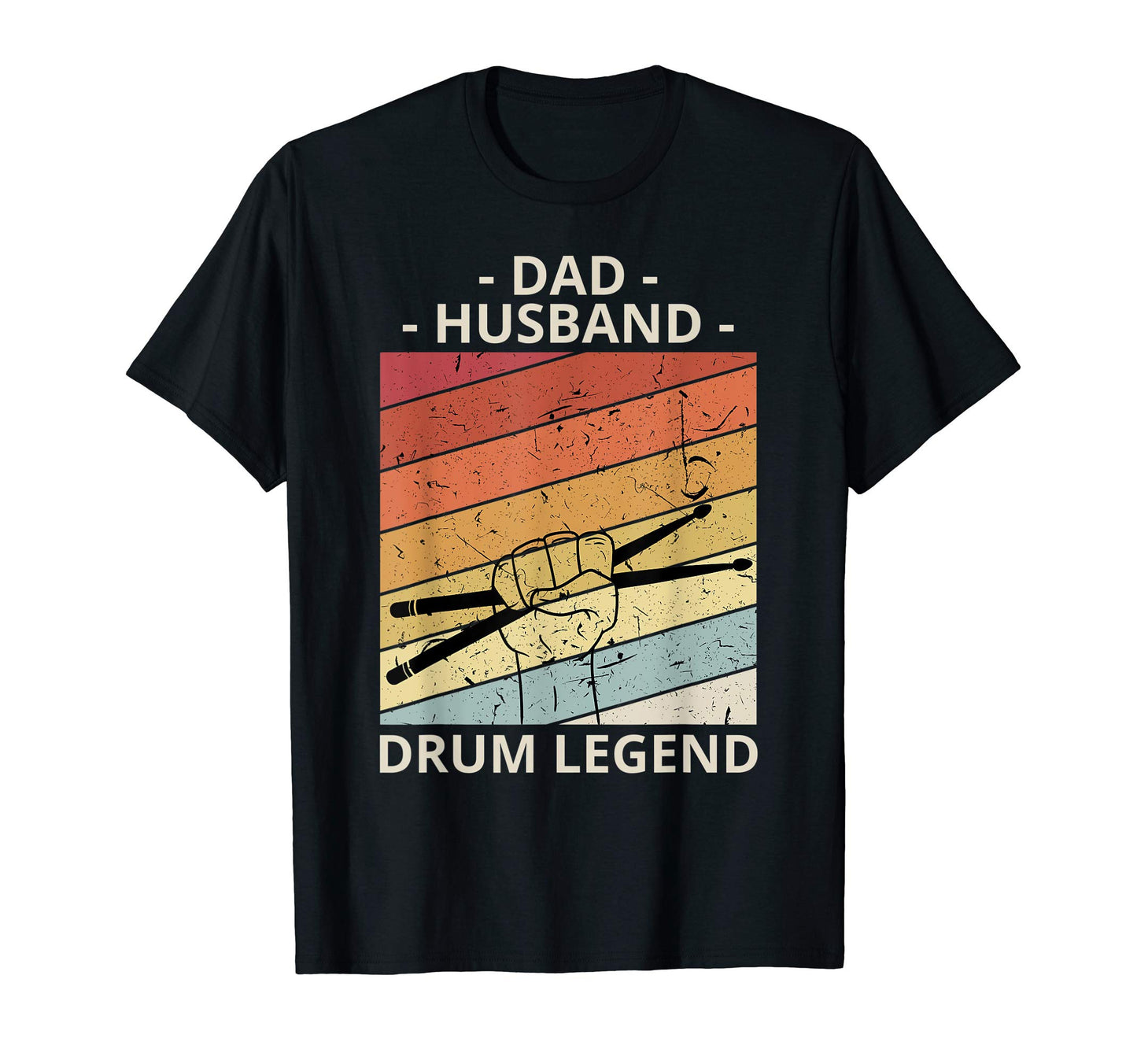 Mens Drummer Dad Gifts Dad T-Shirt - Casual Everyday Wear for Adults - T-Shirt, Sweatshirt, Hoodie