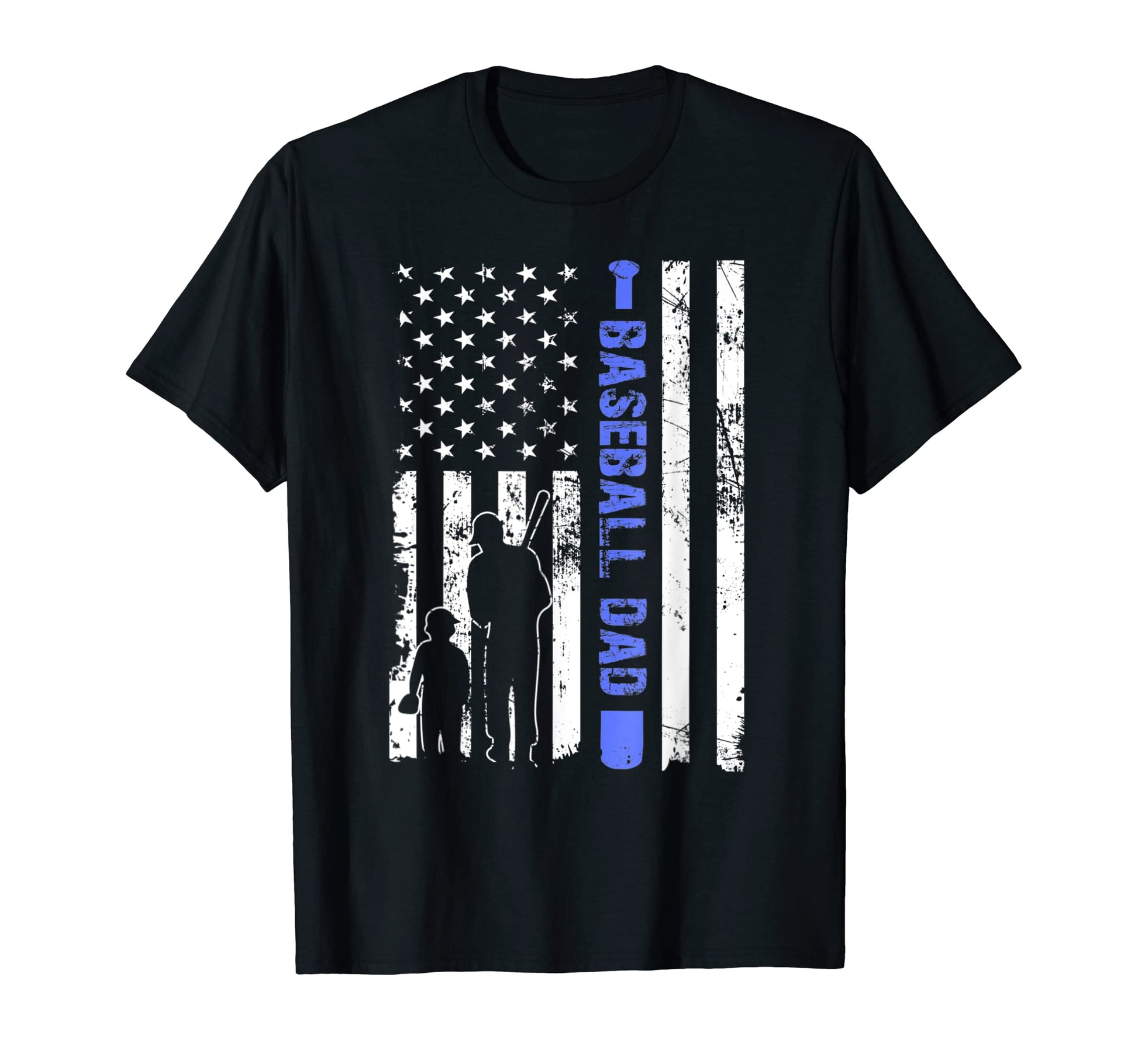 Mens Proud Baseball Us Dad American T-Shirt - Aesthetic Graphic for Adults - T-Shirt, Sweatshirt, Hoodie