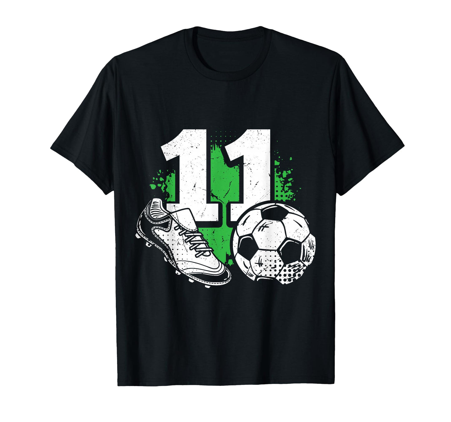 11Th Birthday Soccer Player Football T-Shirt - Streetwear Style for Adults - T-Shirt, Sweatshirt, Hoodie