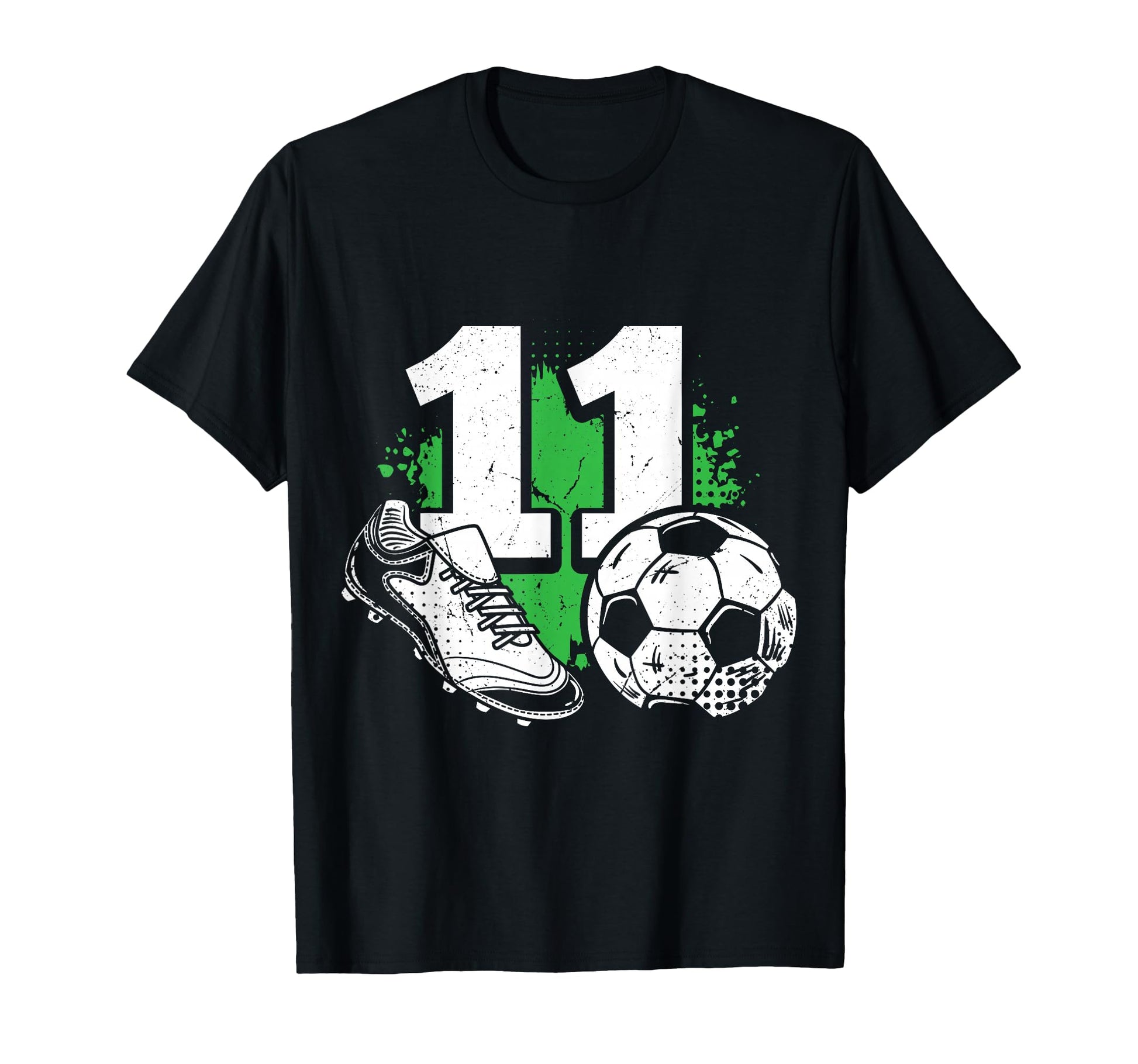 11Th Birthday Soccer Player Football T-Shirt - Streetwear Style for Adults - T-Shirt, Sweatshirt, Hoodie