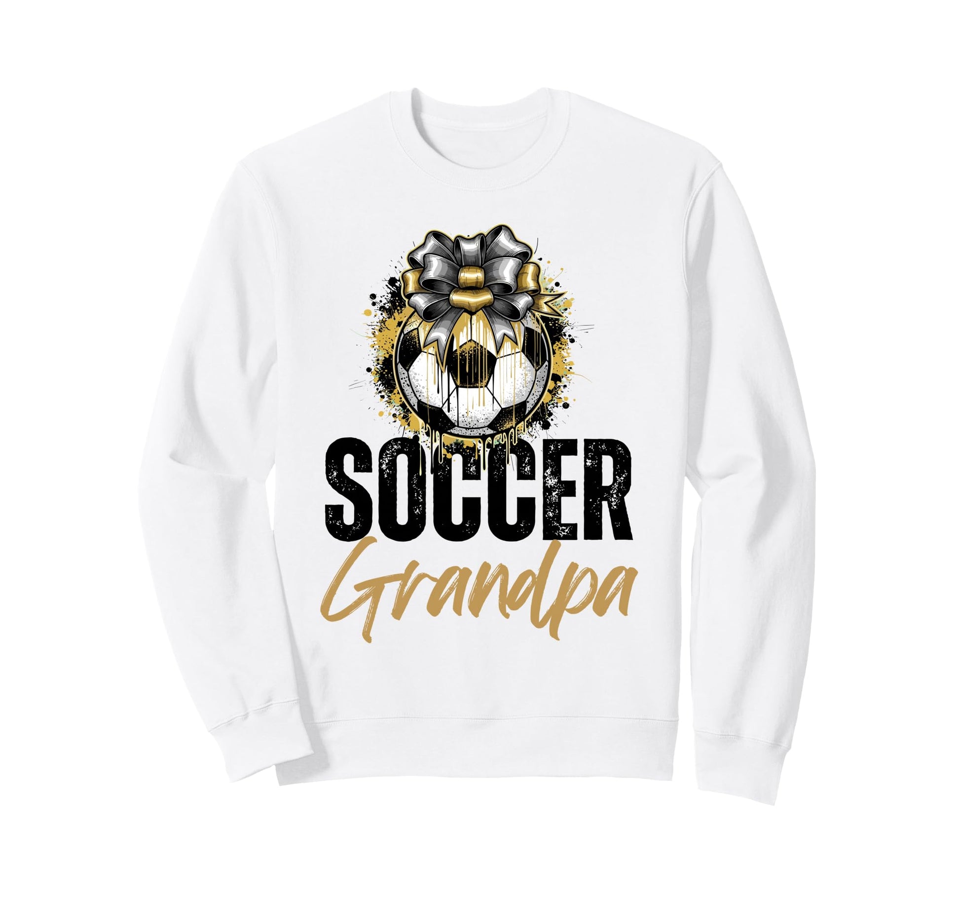Funny Grandpa Proud Soccer Sweatshirt - Casual Everyday Wear for Adults - T-Shirt, Sweatshirt, Hoodie