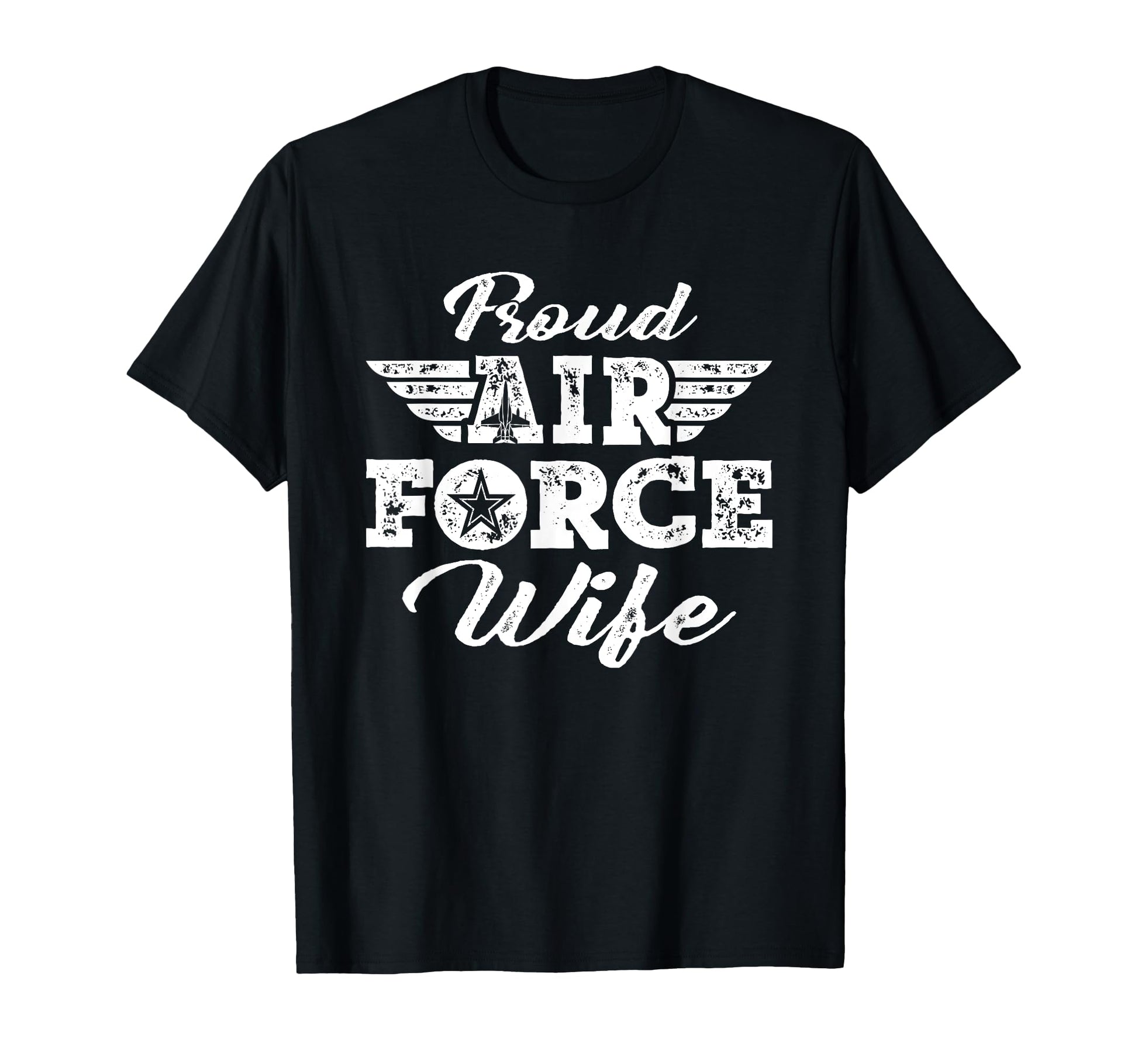 Proud Us Air Force Wife Pride Military T-Shirt - Graphic Print Unisex - T-Shirt, Sweatshirt, Hoodie