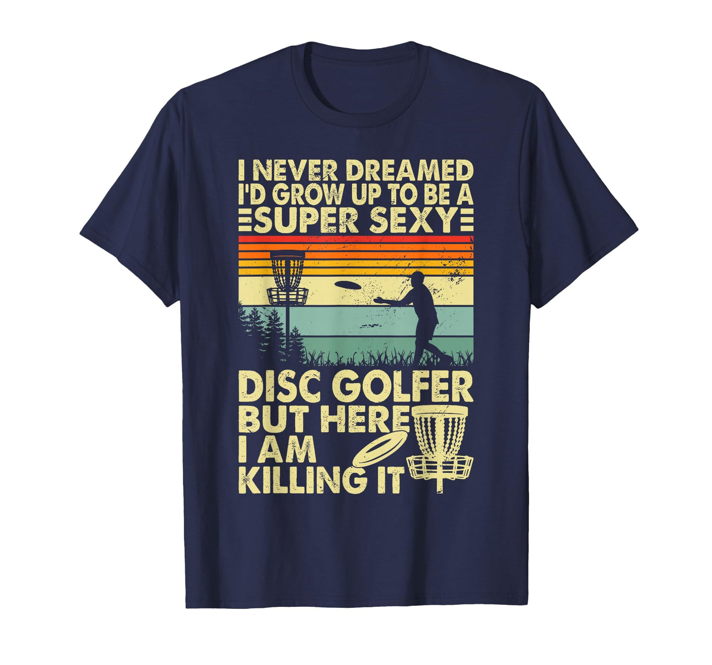 Disc Golf Dad Disc Golf Player Disc T-Shirt - Trendy Graphic for Adults - T-Shirt, Sweatshirt, Hoodie