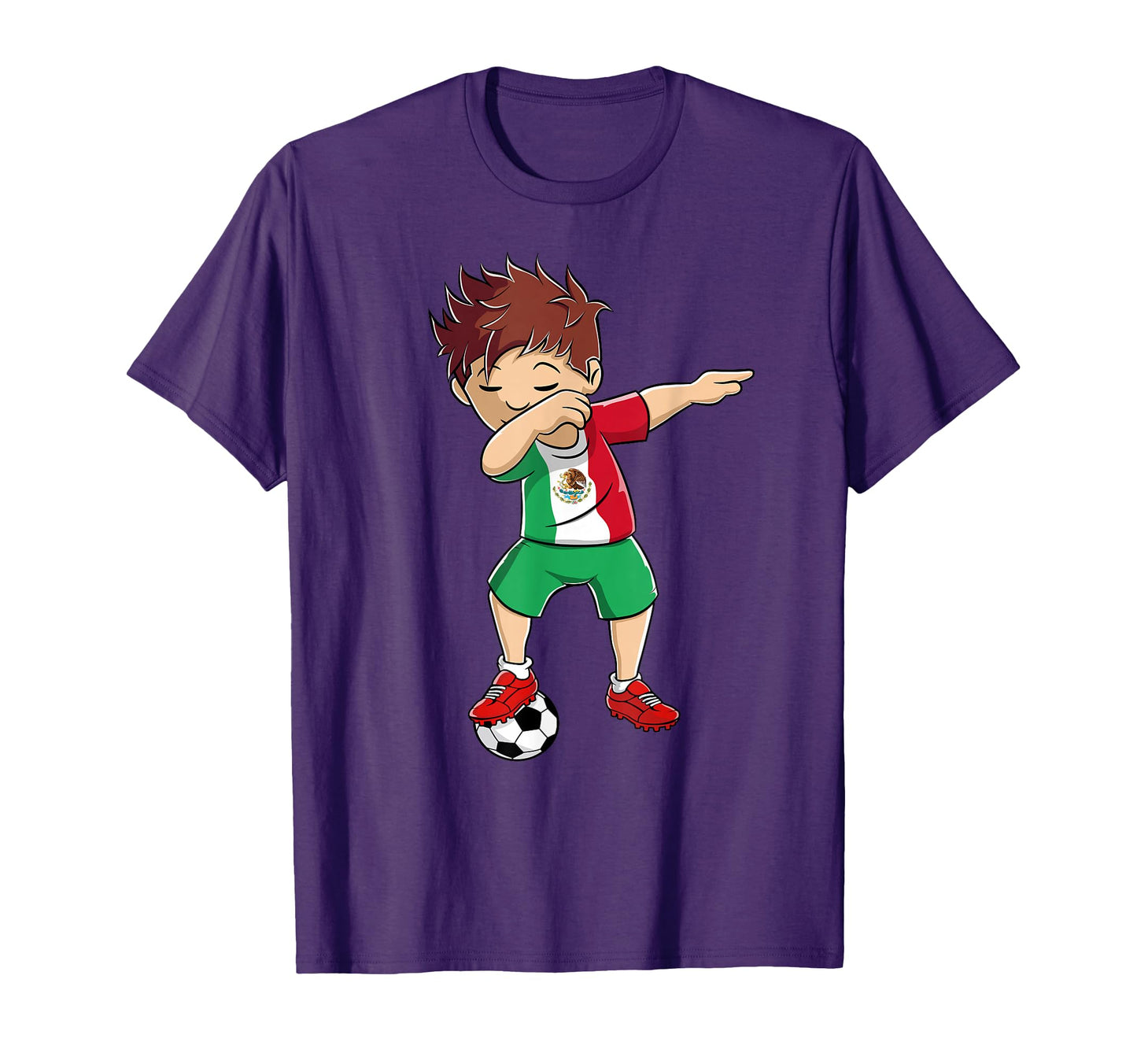Dabbing Soccer Mexico Mexican T-Shirt - Fun Novelty Design Men Women - T-Shirt, Sweatshirt, Hoodie