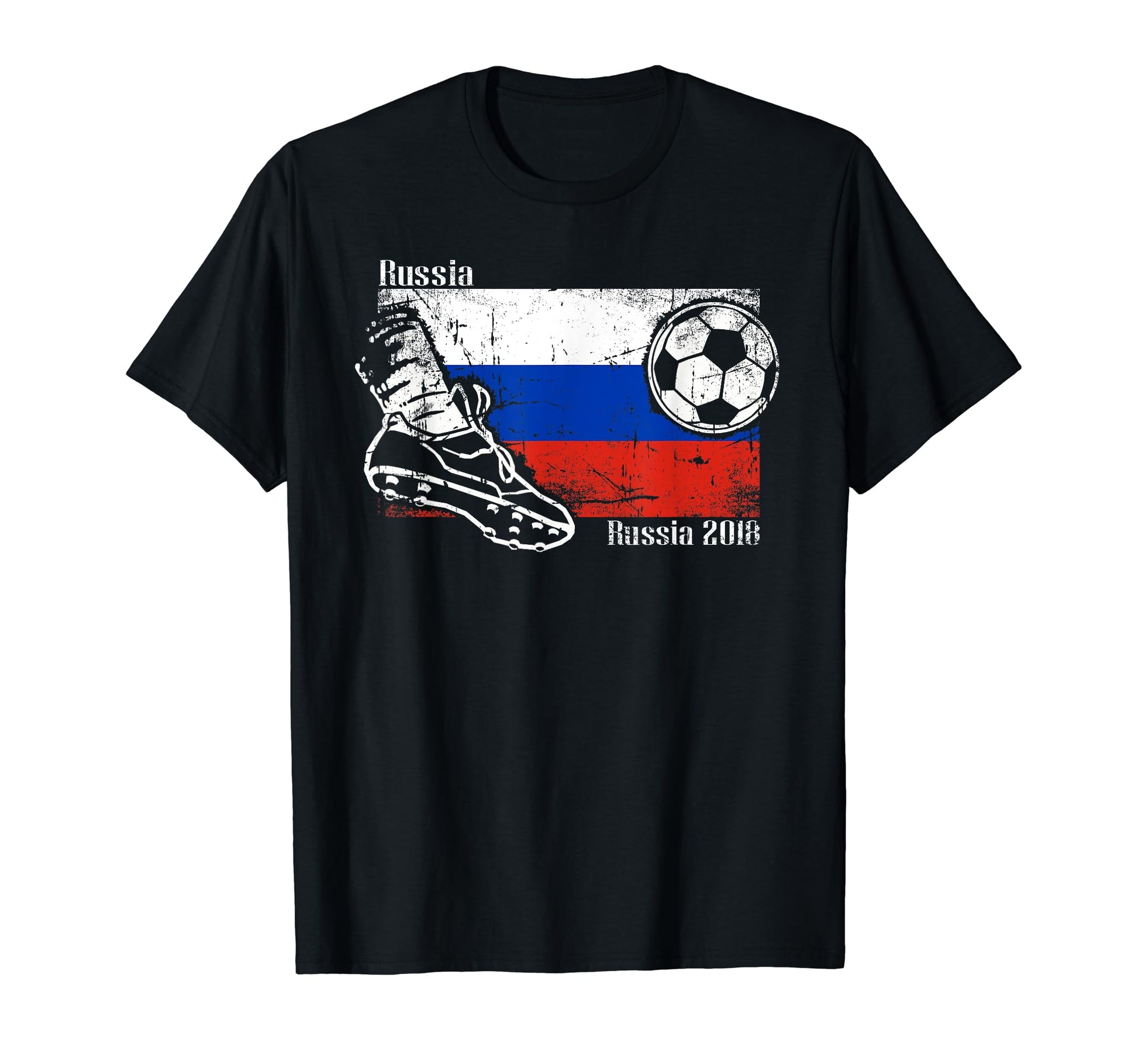 2018 Team Russia Soccer Cup Russian T-Shirt - Trendy Graphic for Adults - T-Shirt, Sweatshirt, Hoodie
