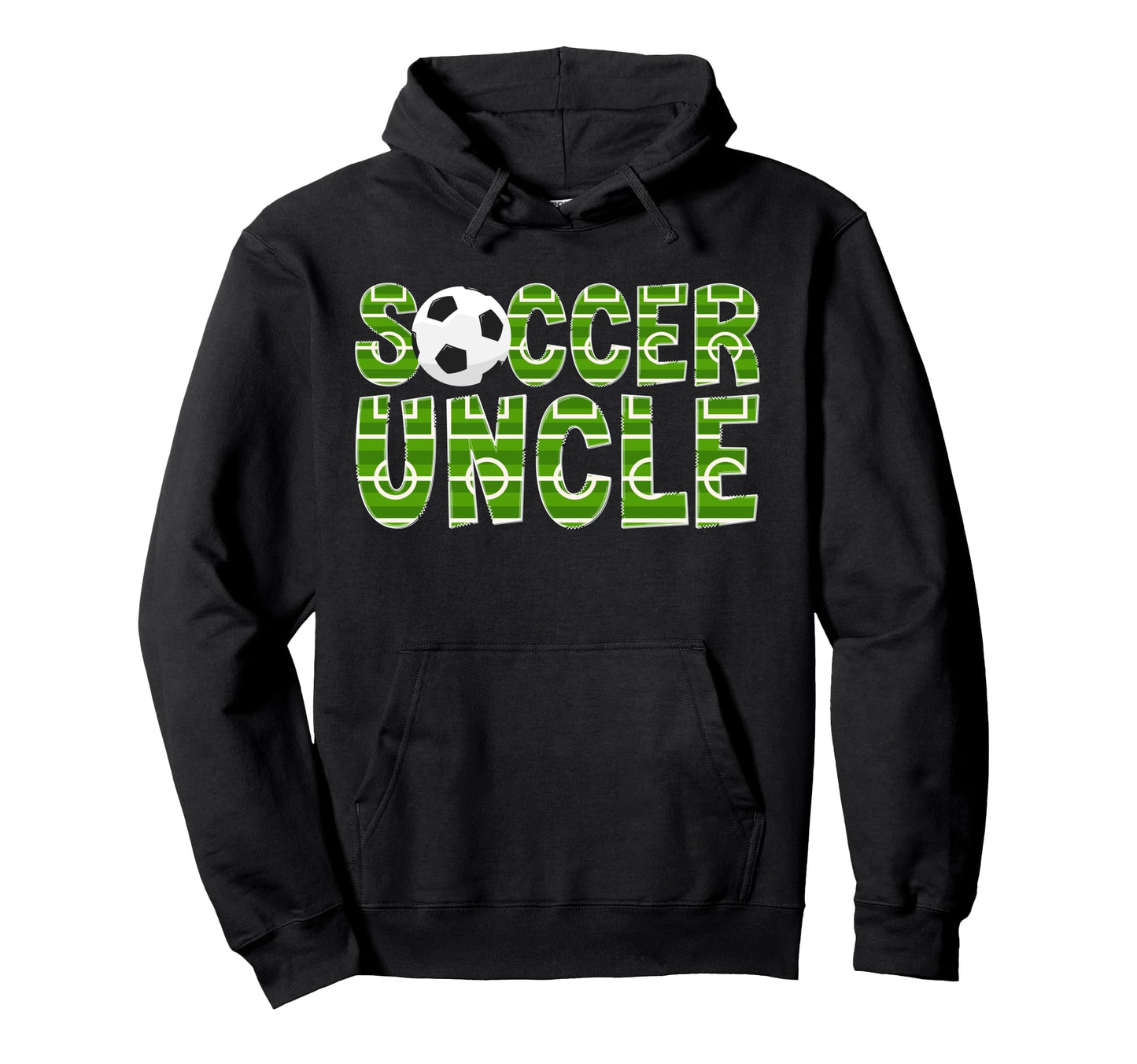 Soccer Uncle Proud Soccer Player Uncle Hoodie - Graphic Print Men Women - T-Shirt, Sweatshirt, Hoodie
