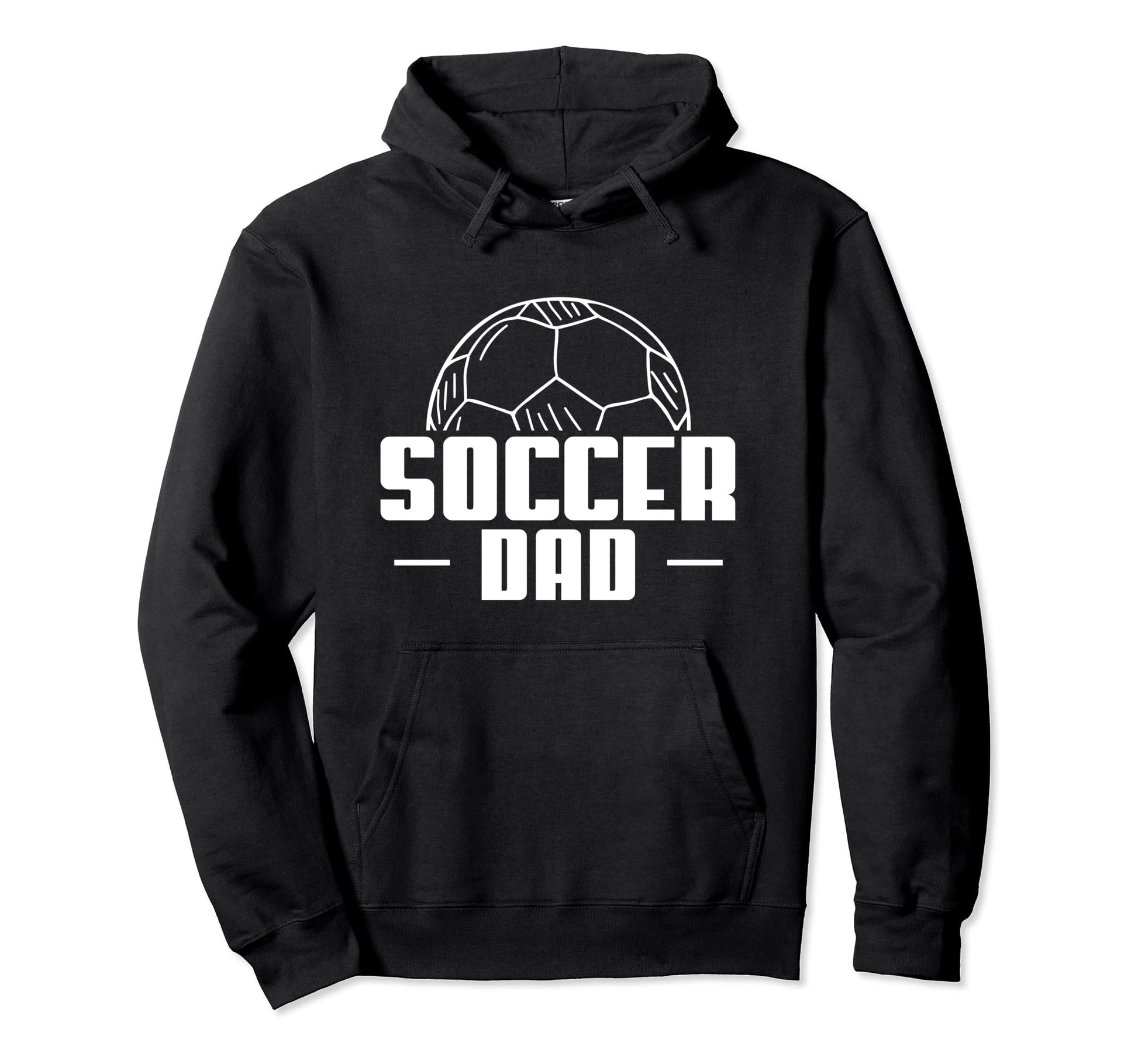 Soccer Dad Soccer Player Coach Hoodie - Unique Graphic Unisex - T-Shirt, Sweatshirt, Hoodie