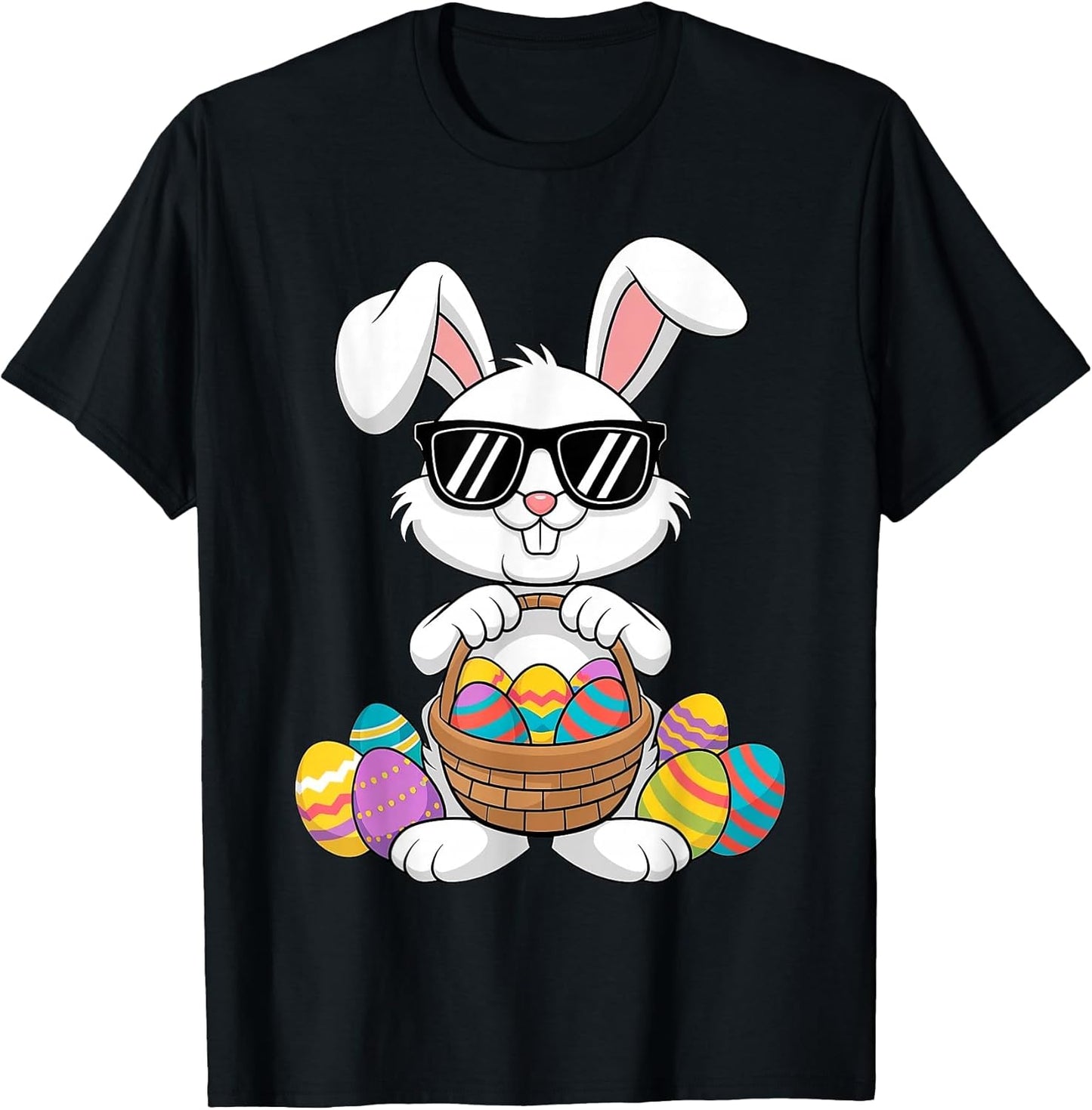 Cute Bunny Easter Egg Hunting Squad Unisex T-shirt, Sweatshirt, Hoodie, Long Sleeve Tee - T-Shirt, Sweatshirt, Hoodie