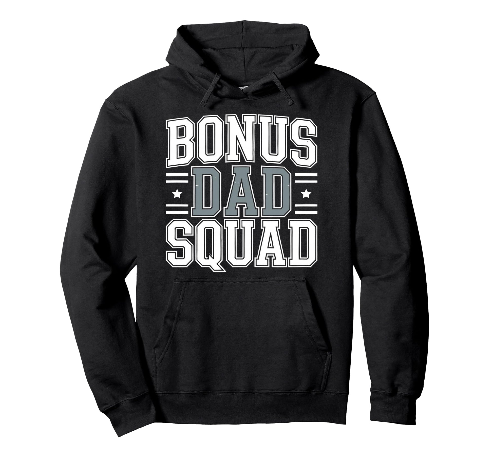 Bonus Dad Step Parent Stepfather Stepdad Hoodie - Unique Graphic Unisex - T-Shirt, Sweatshirt, Hoodie