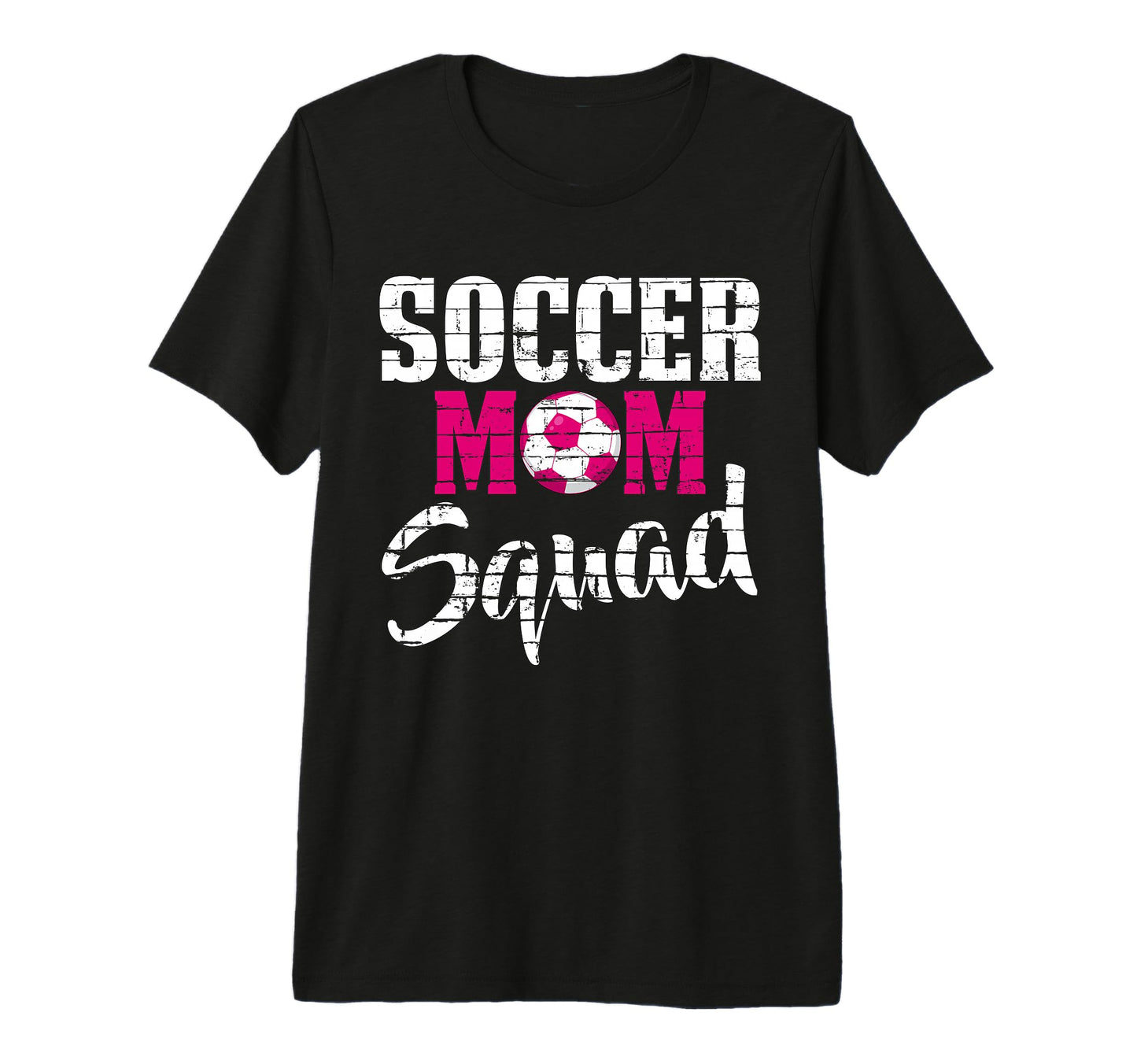 Soccer Mom Squad Tri Blend T-Shirt - Trendy Graphic Men Women - T-Shirt, Sweatshirt, Hoodie