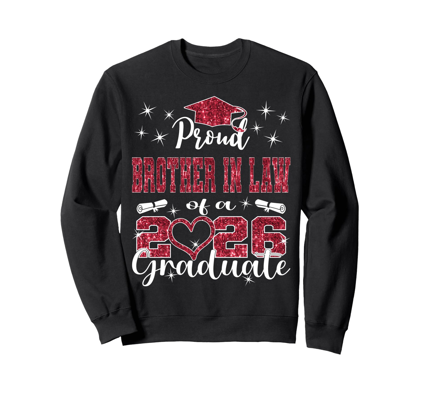 Super Proud Brother Law 2026 Sweatshirt - Minimalist Print Men Women - T-Shirt, Sweatshirt, Hoodie