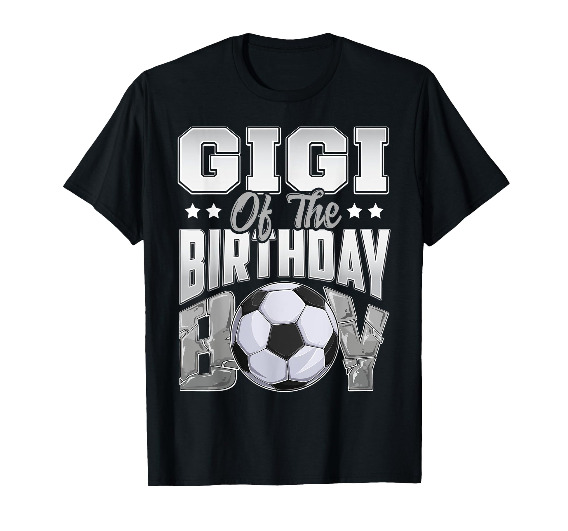 Gigi Soccer Birthday Family Baller B T-Shirt - Aesthetic Graphic Men Women - T-Shirt, Sweatshirt, Hoodie