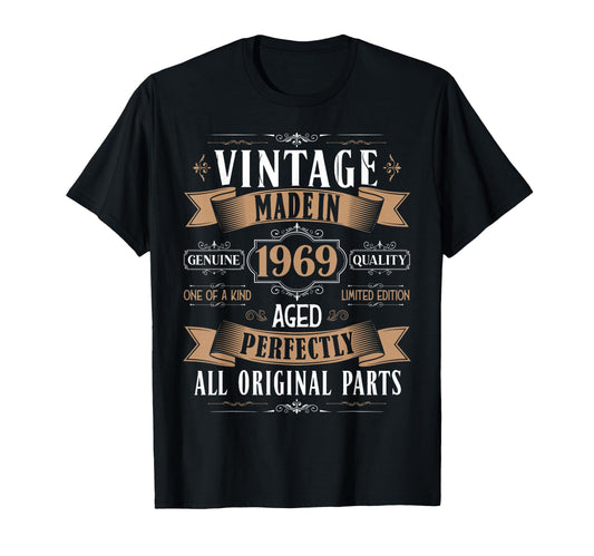 56Th Birthday Born 1969 56 Years T-Shirt - Fun Novelty Design for Adults - T-Shirt, Sweatshirt, Hoodie