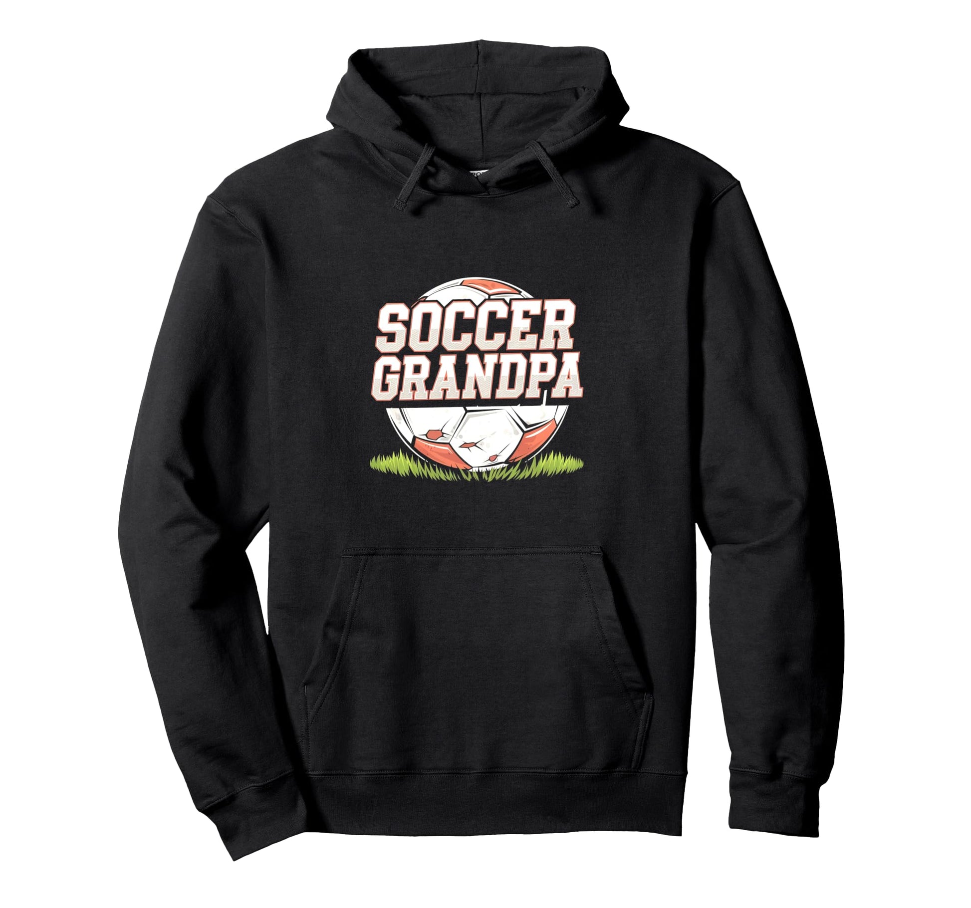 Soccer Grandpa Funny Soccer Grandfather Hoodie - Trendy Graphic for Adults - T-Shirt, Sweatshirt, Hoodie