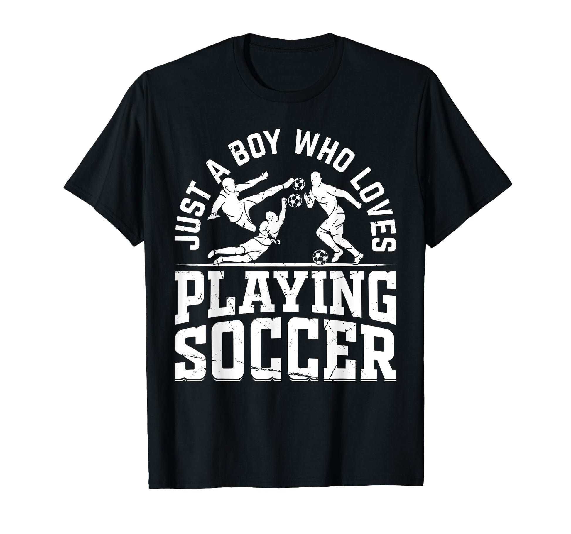 Soccer Player Just Who Loves Playing Soccer T-Shirt - Trendy Graphic Unisex - T-Shirt, Sweatshirt, Hoodie