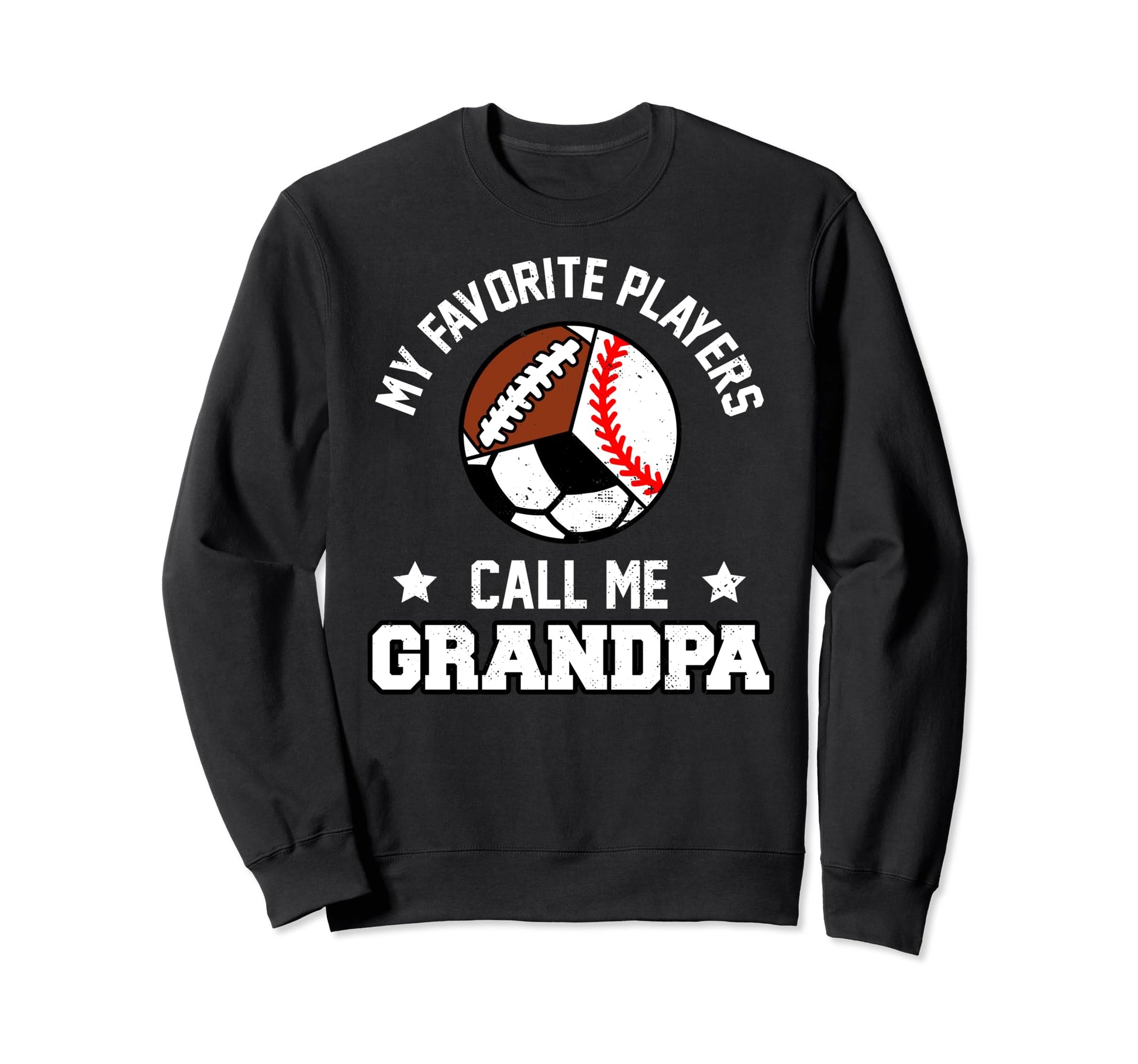 My Favorites Baseball Soccer Sweatshirt - Minimalist Print for Adults - T-Shirt, Sweatshirt, Hoodie