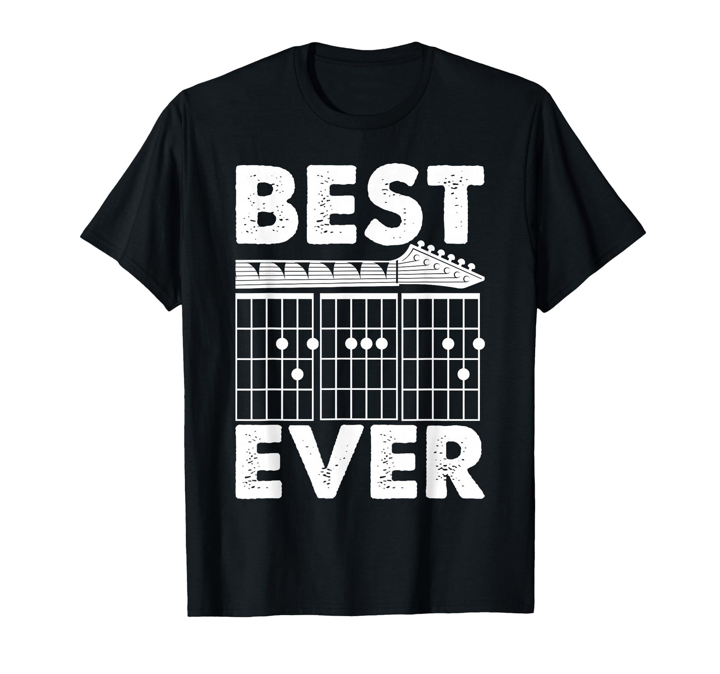 Fathers Day Guitar Music Best Dad T-Shirt - Casual Everyday Wear Men Women - T-Shirt, Sweatshirt, Hoodie
