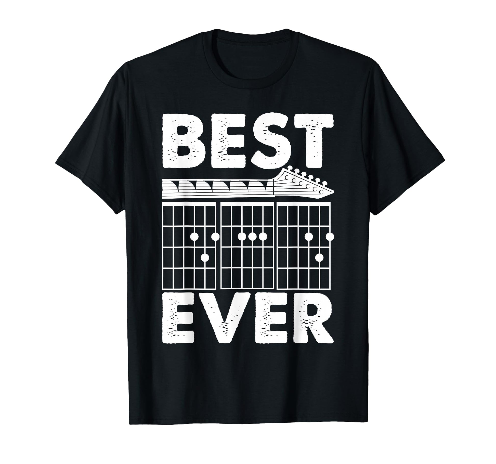 Fathers Day Guitar Music Best Dad T-Shirt - Casual Everyday Wear Men Women - T-Shirt, Sweatshirt, Hoodie