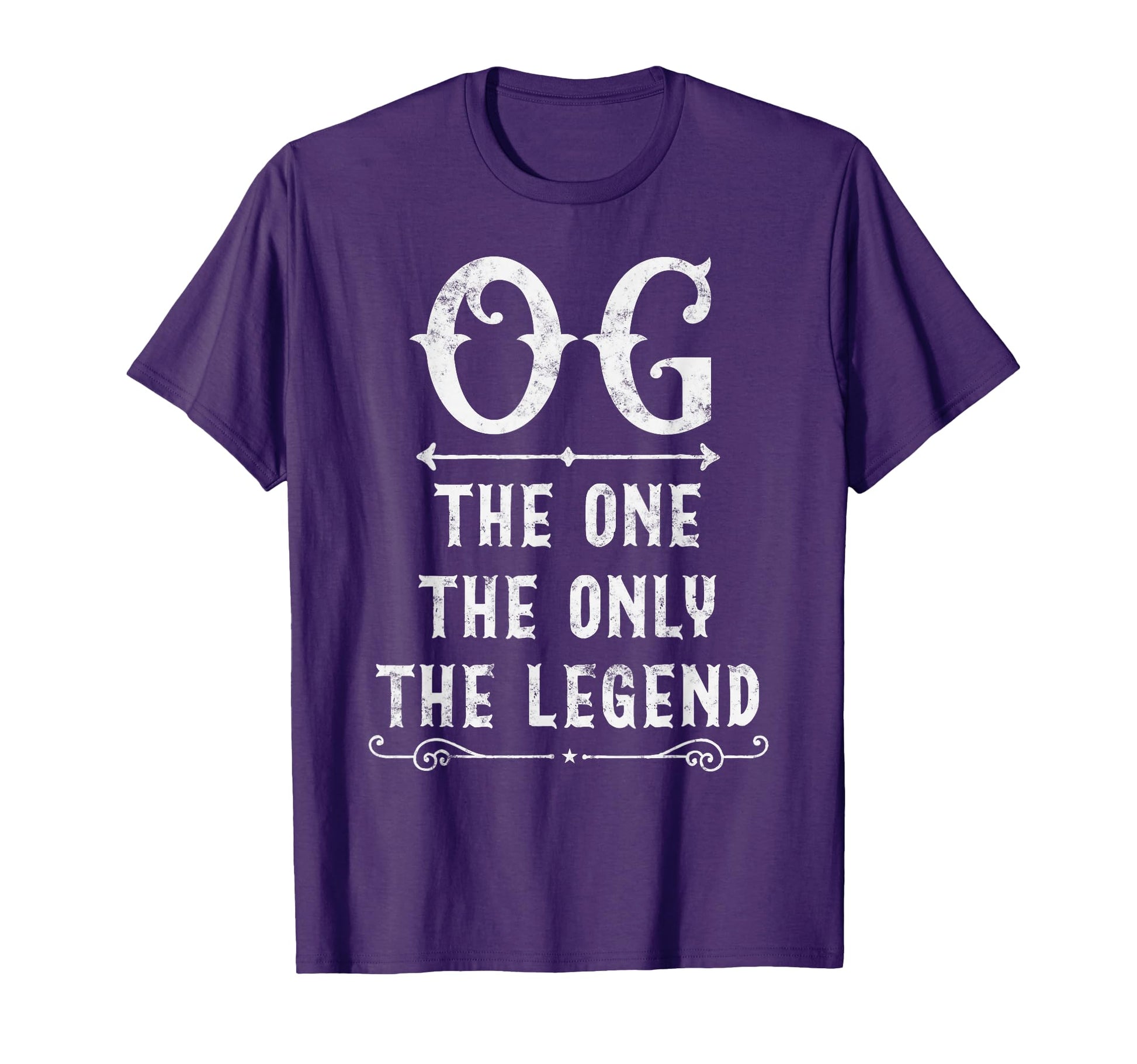 Og One Only Legend Og Dad T-Shirt - Custom Art Print Unisex - T-Shirt, Sweatshirt, Hoodie