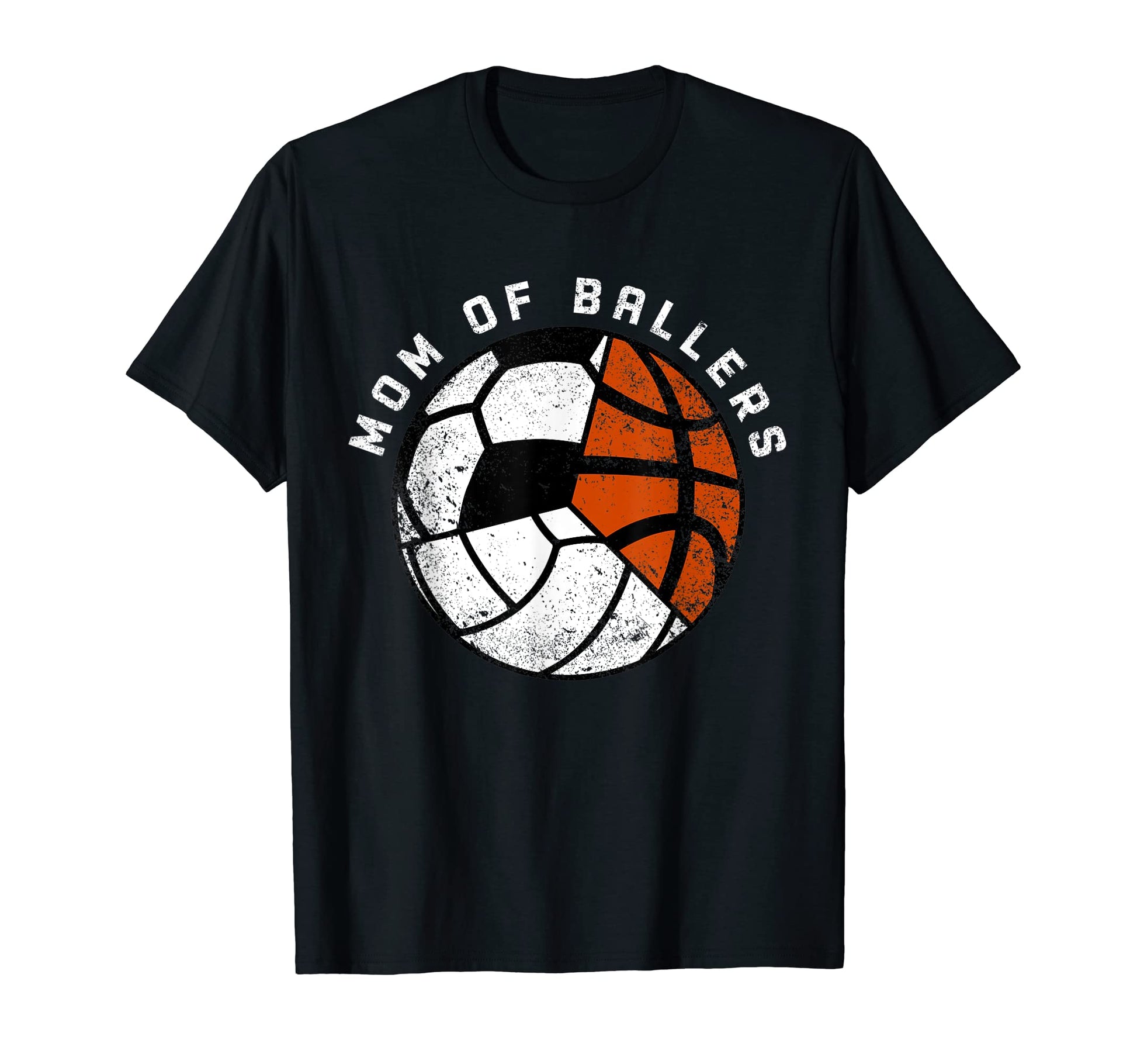 Mom Ballers Funny Volleyball Soccer T-Shirt - Minimalist Print Men Women - T-Shirt, Sweatshirt, Hoodie