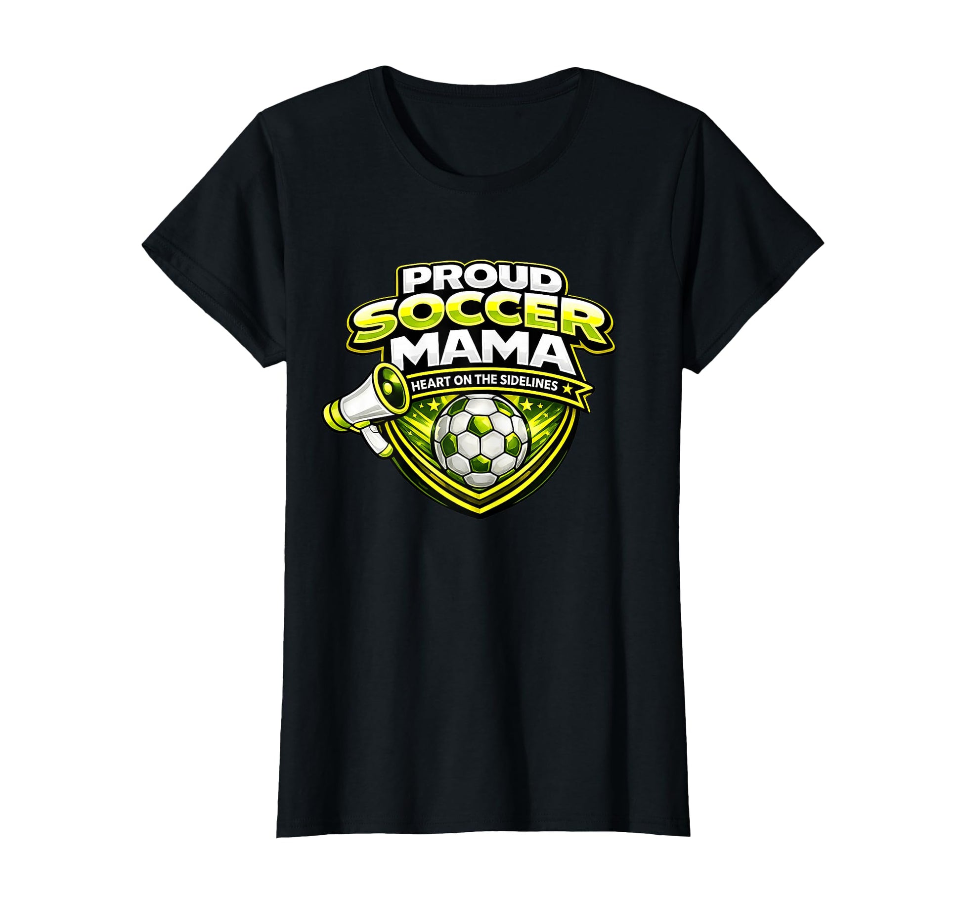 Proud Soccer Mama Funny Sideline T-Shirt - Aesthetic Graphic Men Women - T-Shirt, Sweatshirt, Hoodie