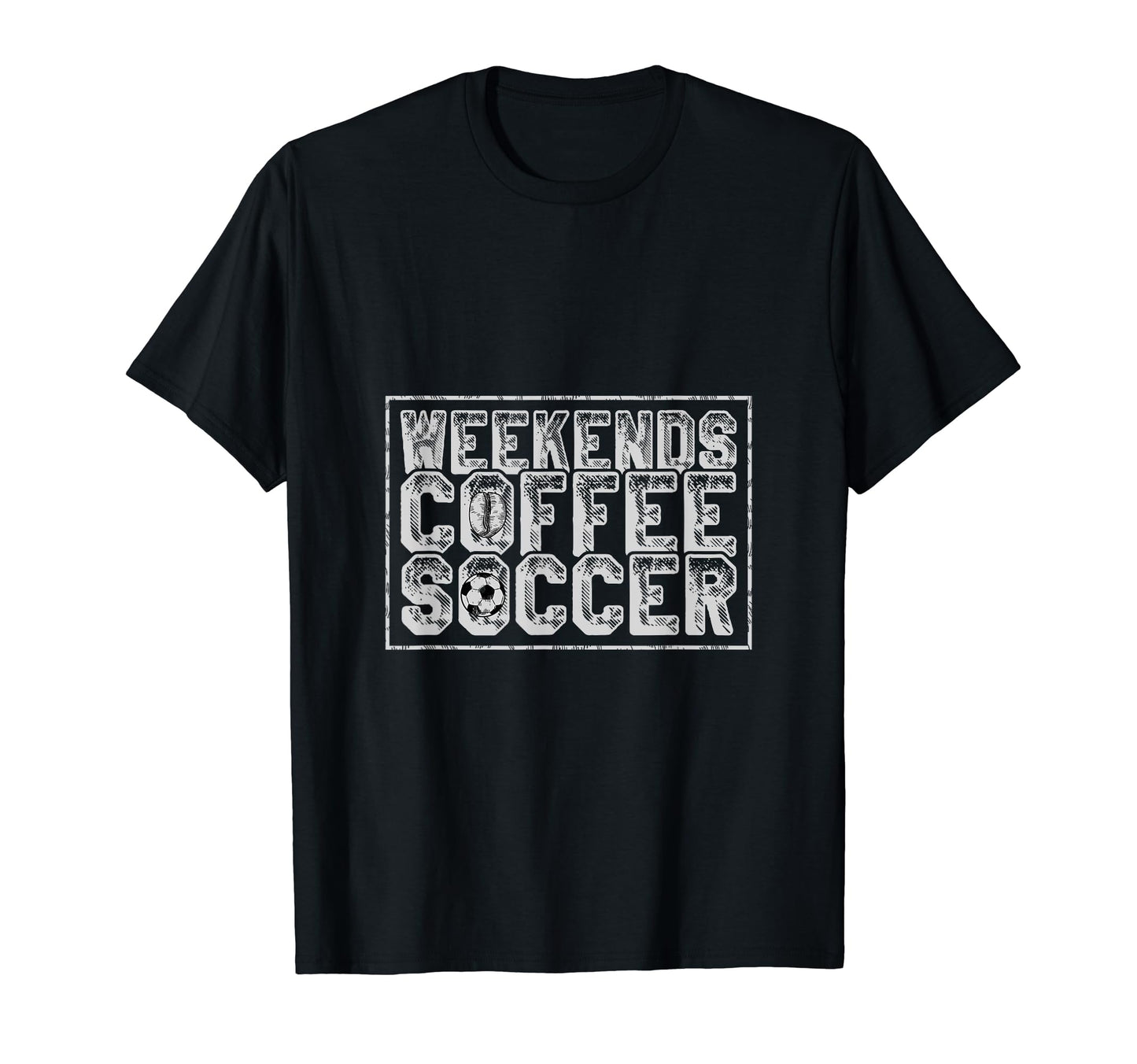 Funny Soccer Player Coffee Soccer T-Shirt - Aesthetic Graphic Men Women - T-Shirt, Sweatshirt, Hoodie