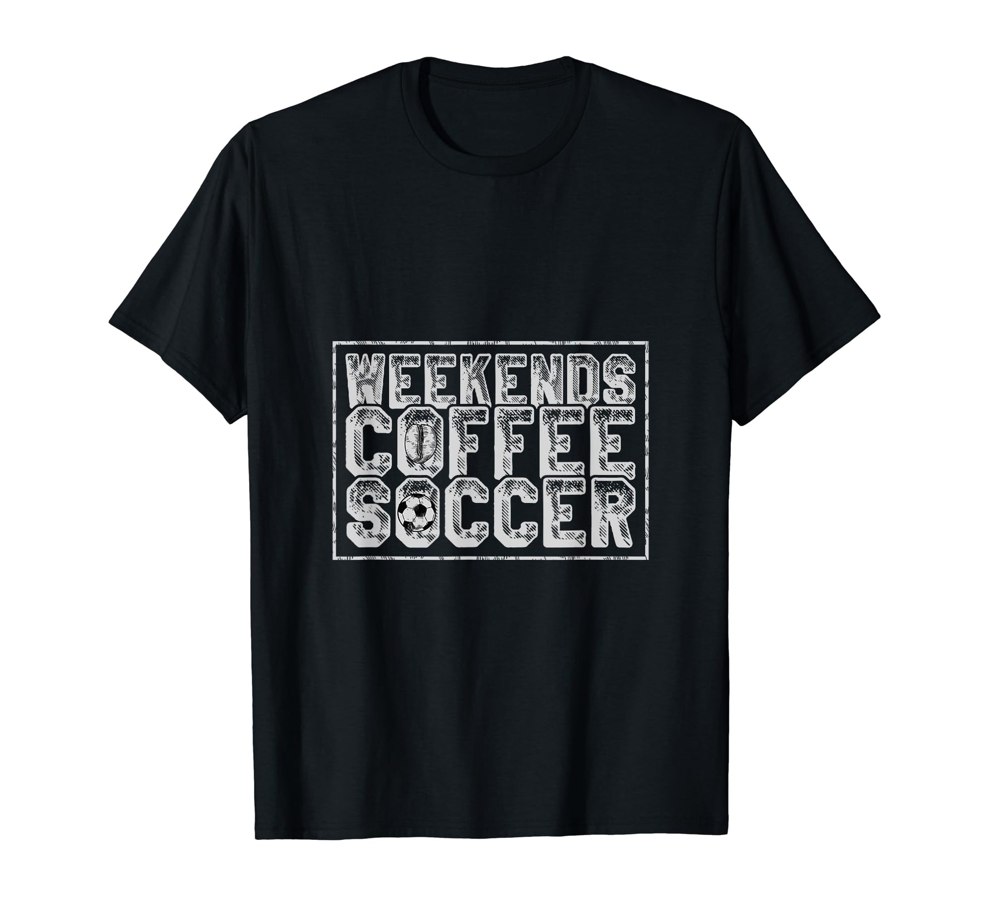 Funny Soccer Player Coffee Soccer T-Shirt - Aesthetic Graphic Men Women - T-Shirt, Sweatshirt, Hoodie