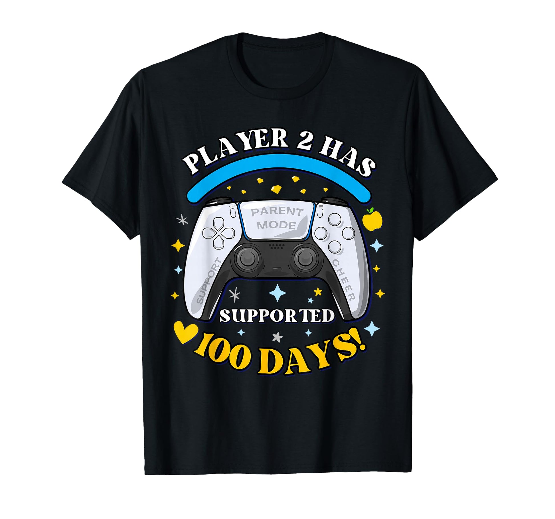100 Days School Mom Dad Gamer 100Th T-Shirt - Streetwear Style for Adults - T-Shirt, Sweatshirt, Hoodie