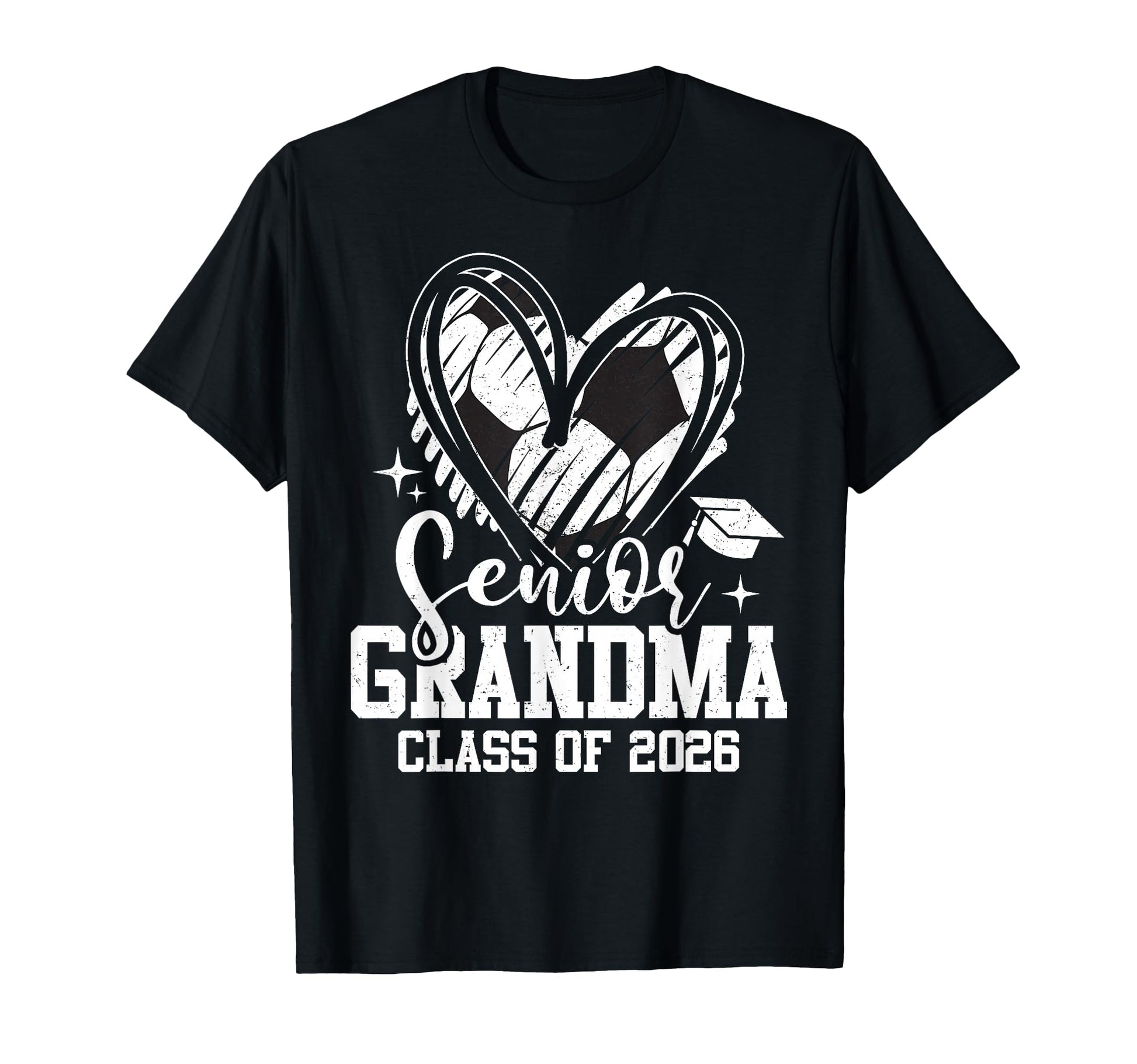 Senior Grandma Class 2026 Soccer T-Shirt - Unique Graphic for Adults - T-Shirt, Sweatshirt, Hoodie