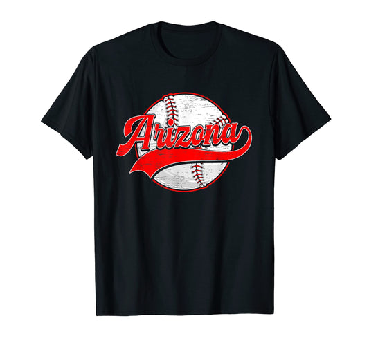 Arizona Funny Baseball Mom Dad Son T-Shirt - Aesthetic Graphic Men Women - T-Shirt, Sweatshirt, Hoodie