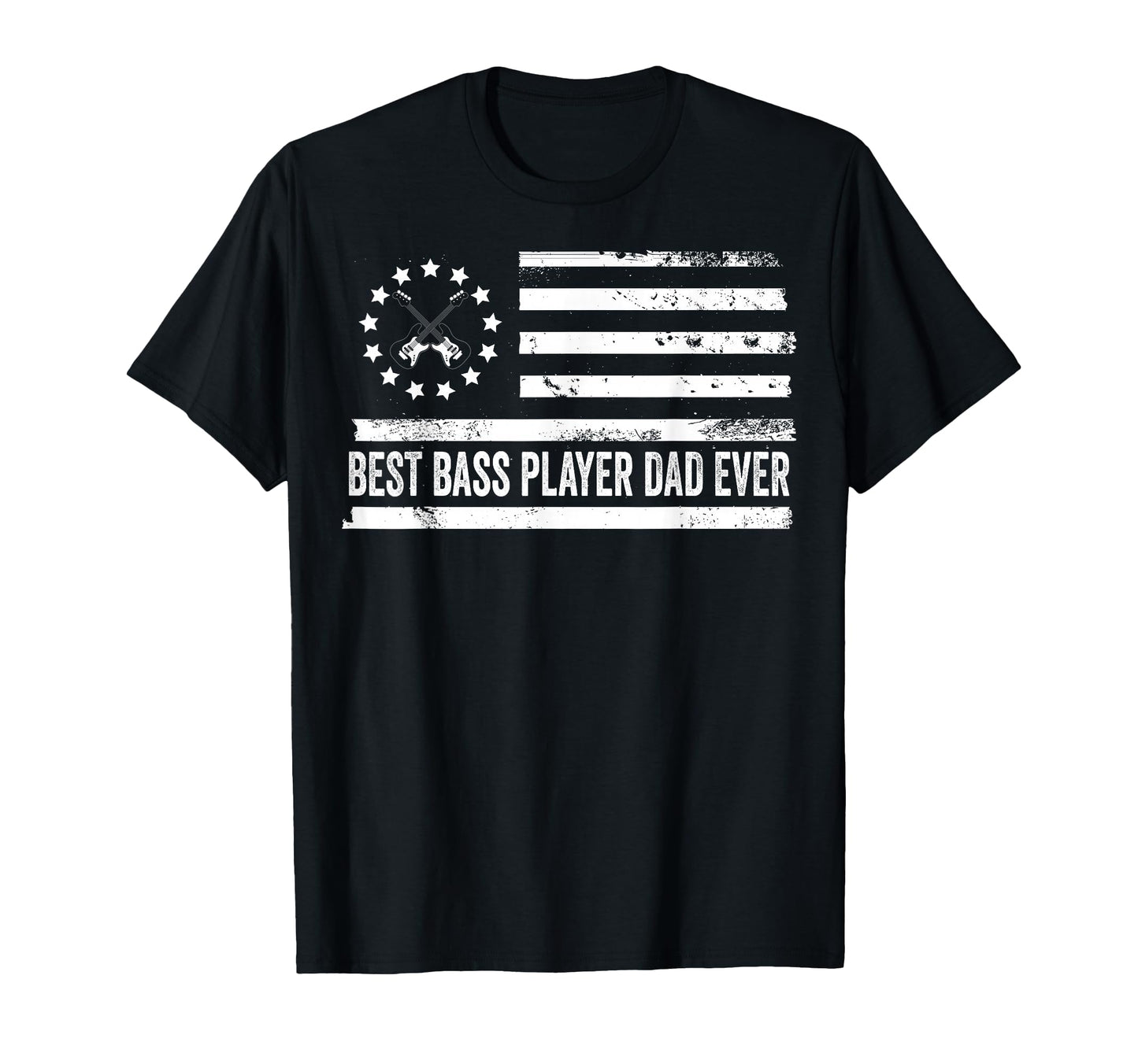 Bass Player Musician Music Us American T-Shirt - Unique Graphic Unisex - T-Shirt, Sweatshirt, Hoodie
