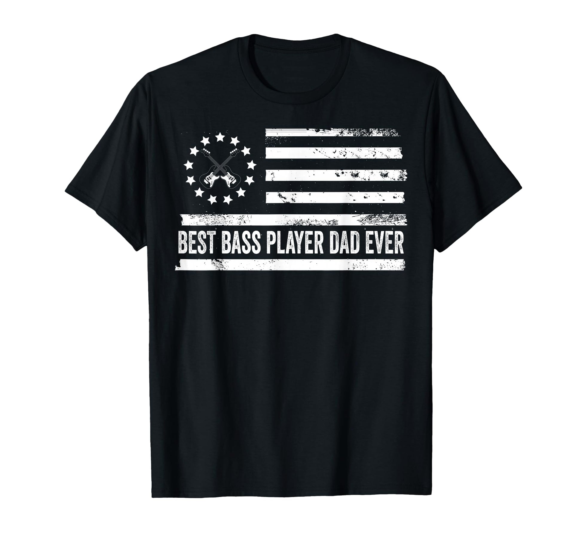 Bass Player Musician Music Us American T-Shirt - Unique Graphic Unisex - T-Shirt, Sweatshirt, Hoodie