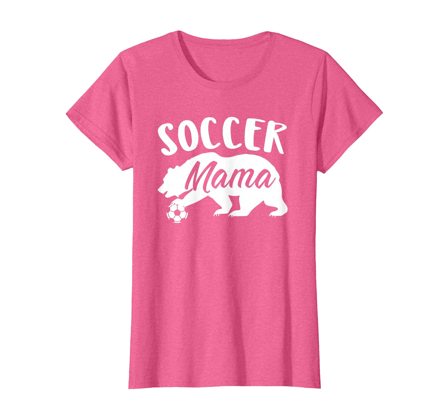 Soccer Mama Bear Womens T-Shirt - Trendy Graphic for Adults - T-Shirt, Sweatshirt, Hoodie